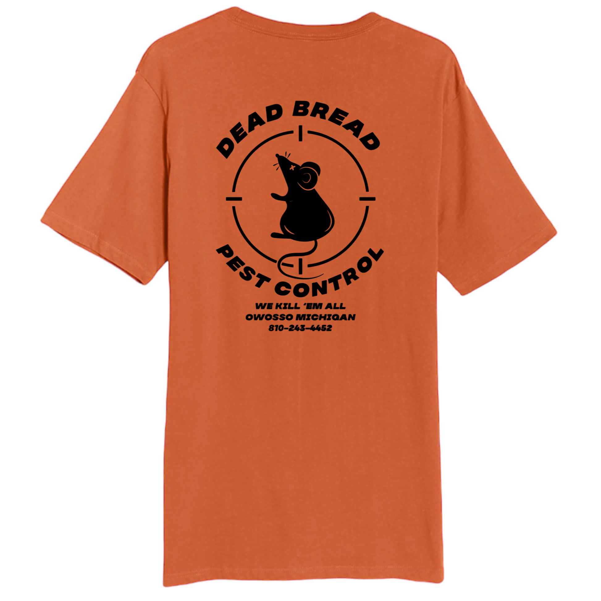 PEST CONTROL TEE - COPPER - Dead Bread