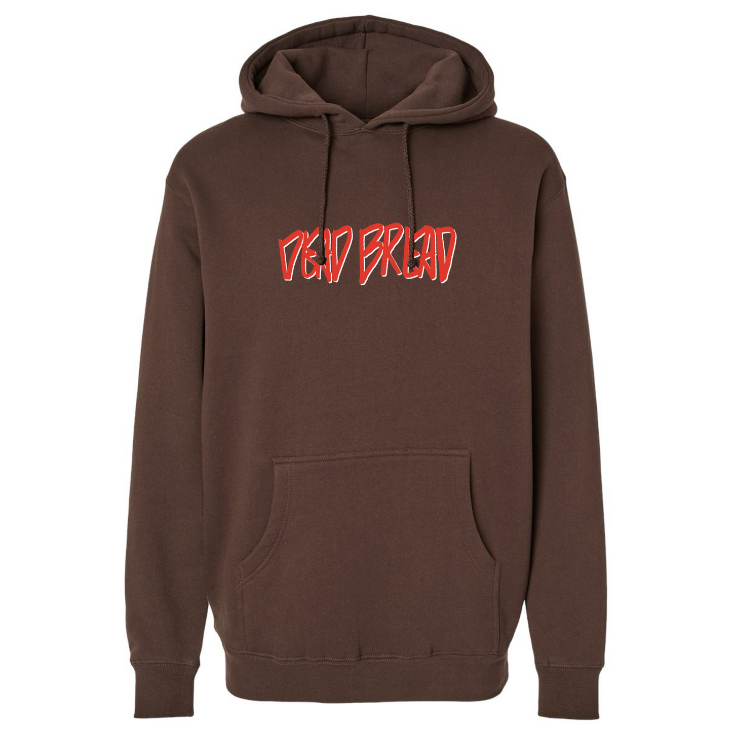 BREADWISH HEAVYWEIGHT HOODIE - BROWN - Dead Bread