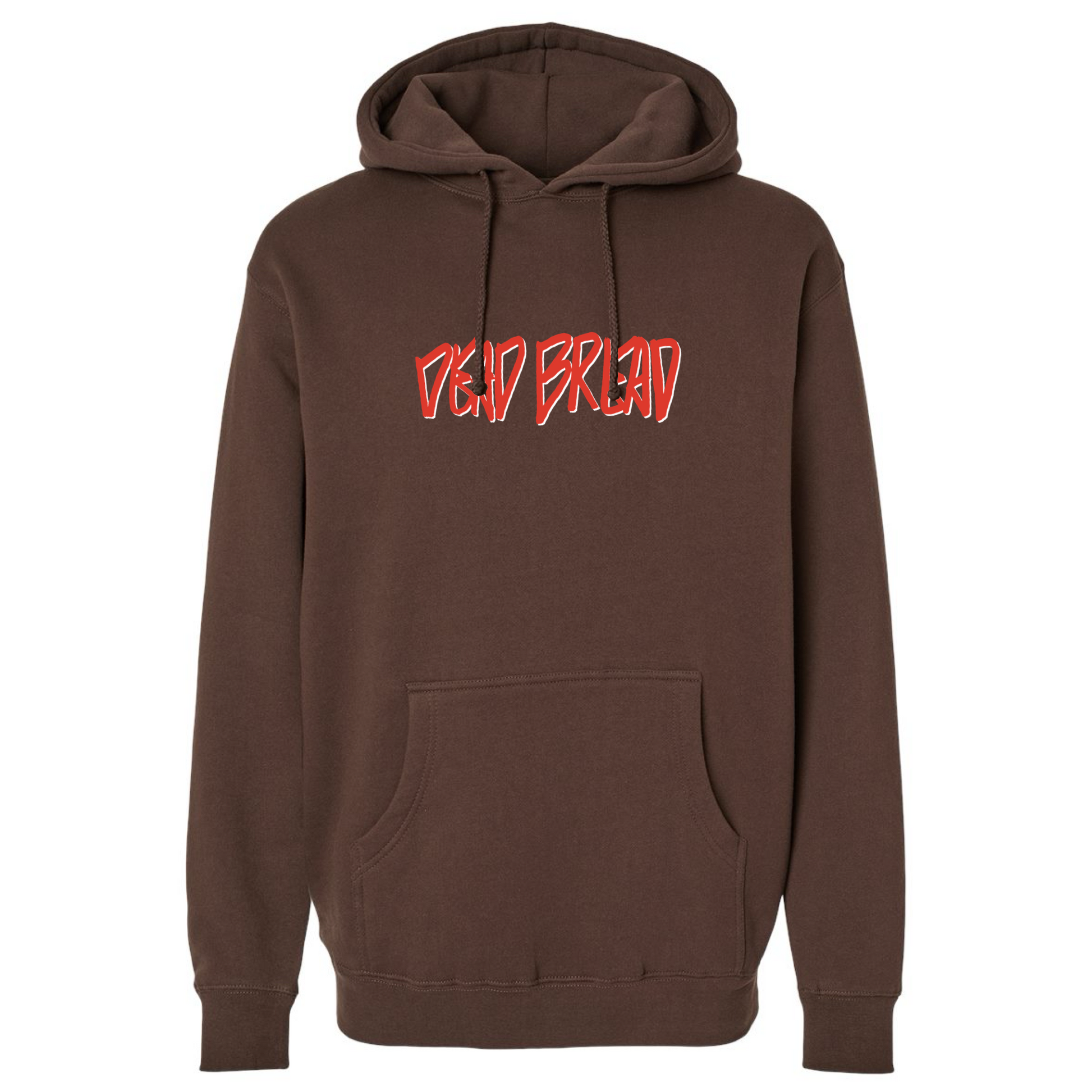 BREADWISH HEAVYWEIGHT HOODIE - BROWN - Dead Bread