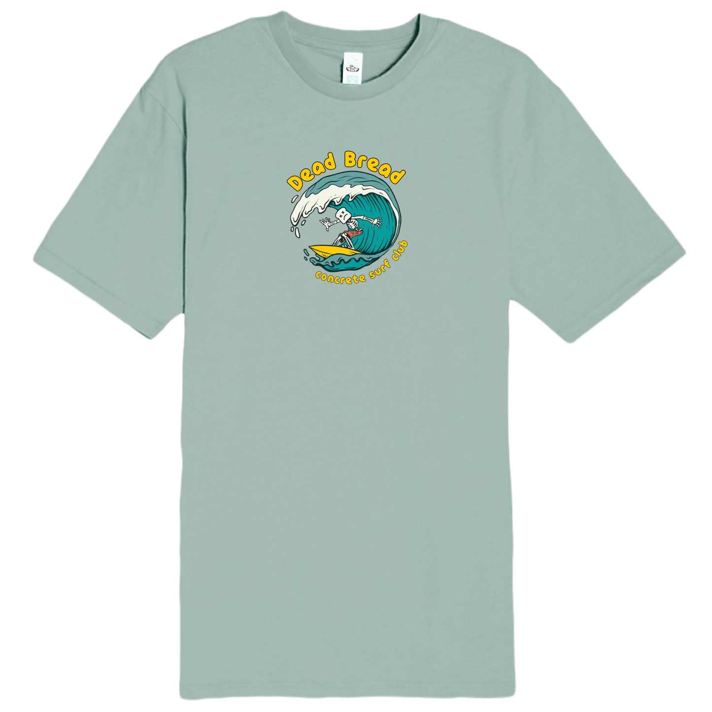SURF CLUB TEE - SEAFOAM - Dead Bread