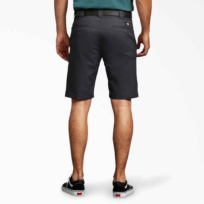 DICKIES SLIM FIT WORK SHORTS - BLACK - Dead Bread