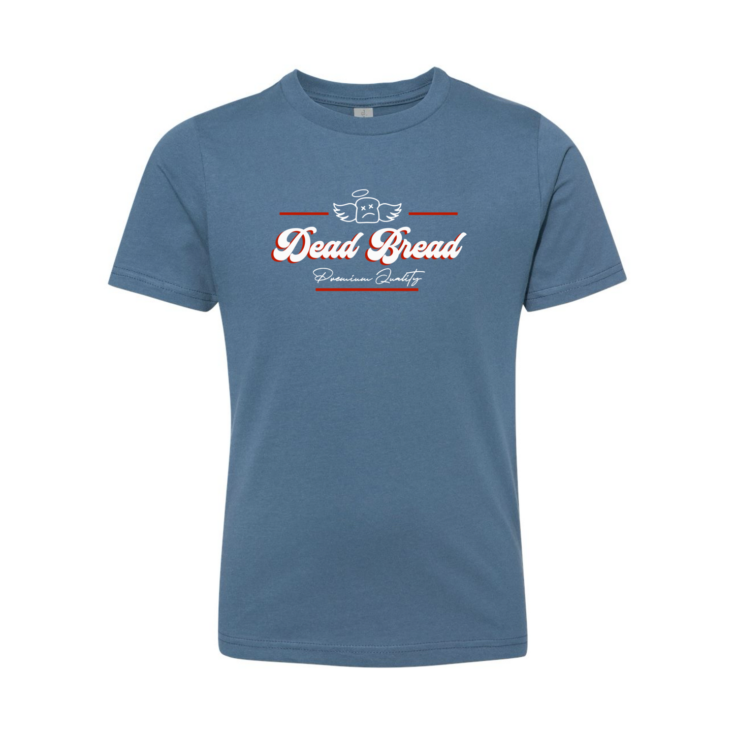 YOUTH PREMIUM TEE - BLUE JEAN - Dead Bread