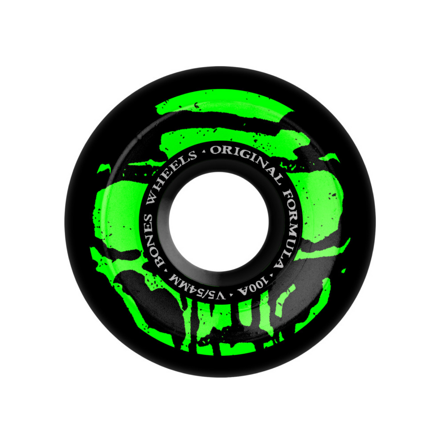 BONES 100'S V5 MUMMY SKULLS WHEELS 54MM - BLACK - Dead Bread