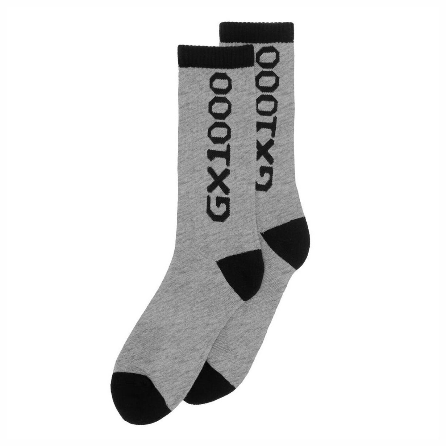 GX1000 LOGO CREW SOCKS - GREY