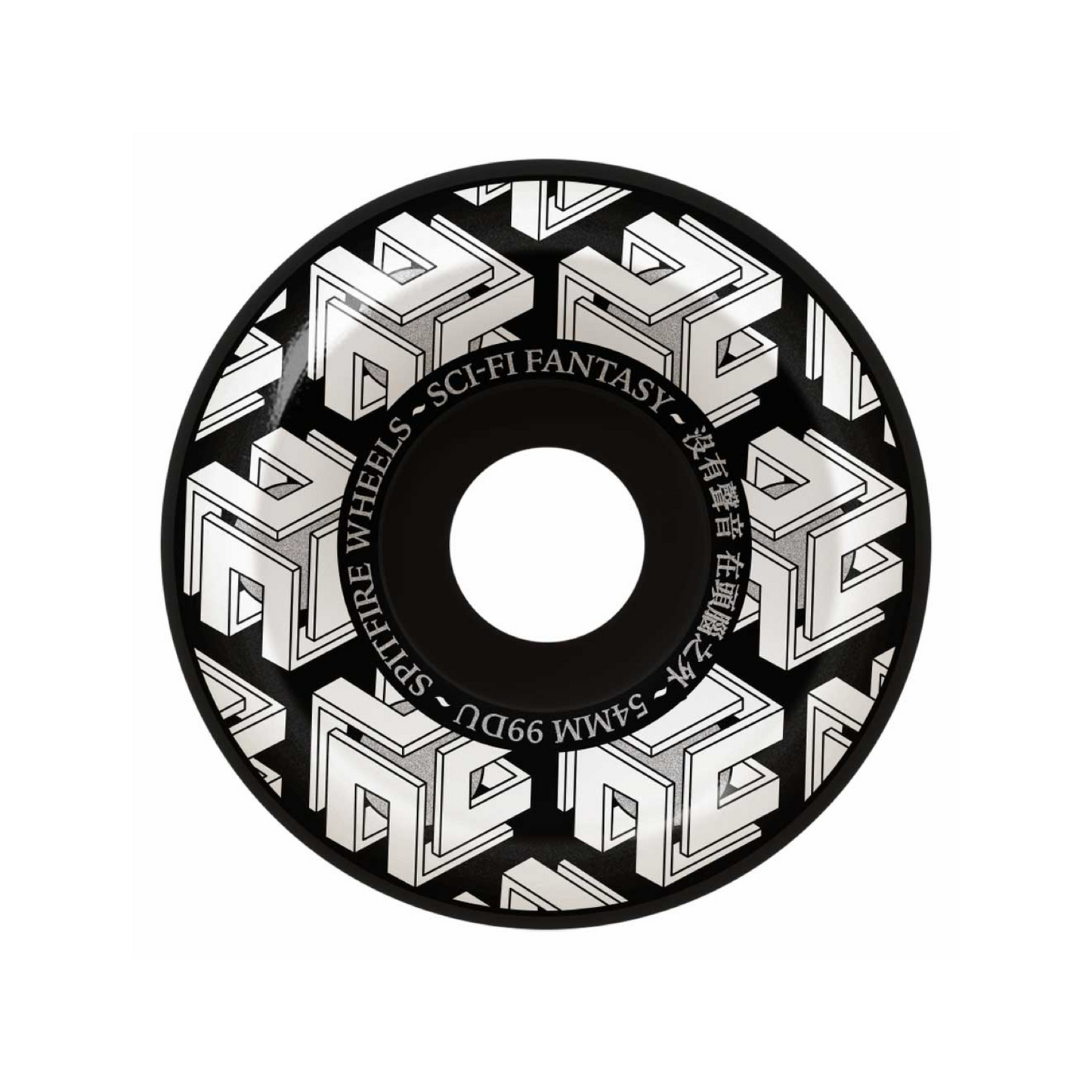 SPITFIRE X SCI FI FANTASY FORMULA FOUR 99 FULL CONICAL WHEELS 54MM - Dead Bread