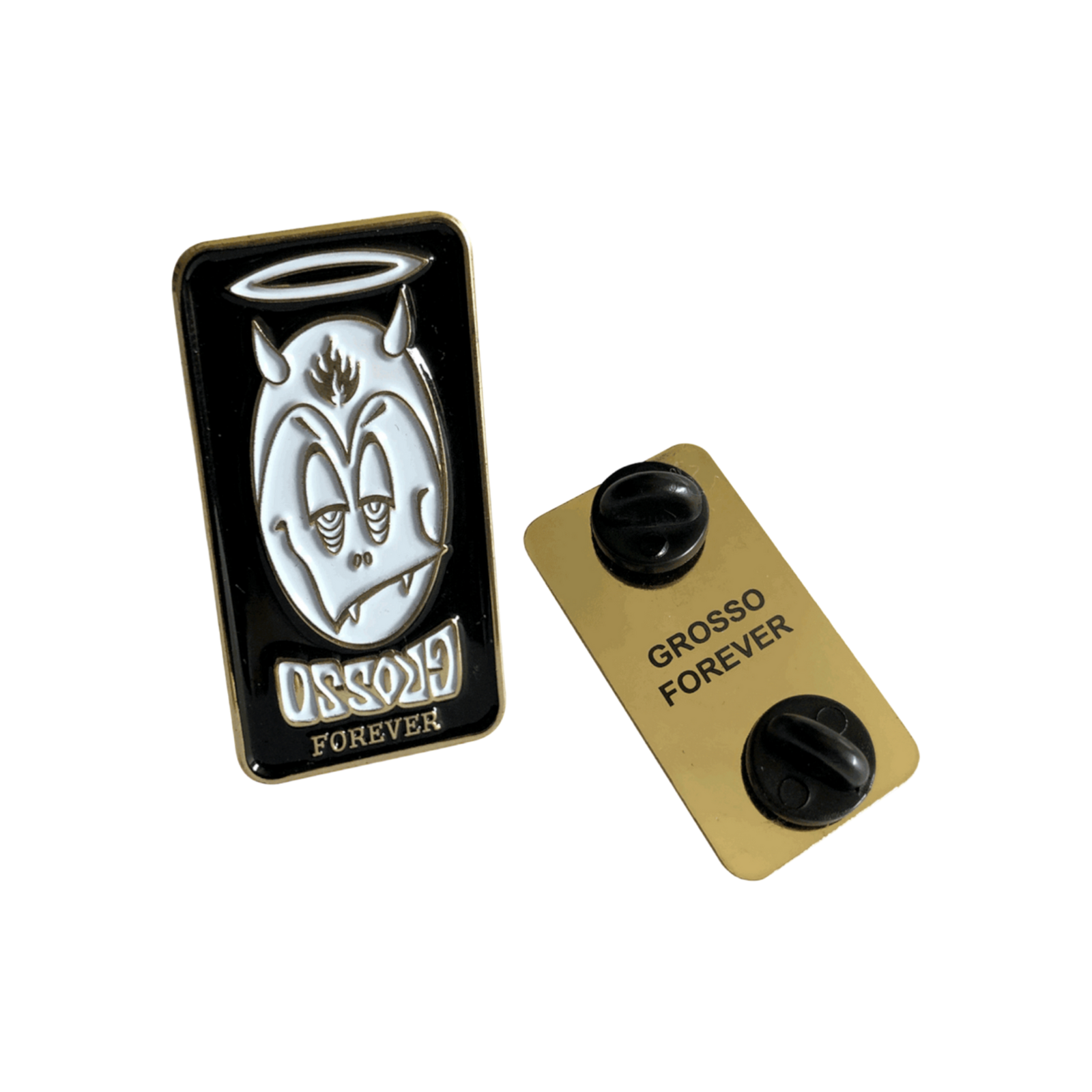 BLACK LABEL GROSSO FOREVER LAPEL PIN - Dead Bread