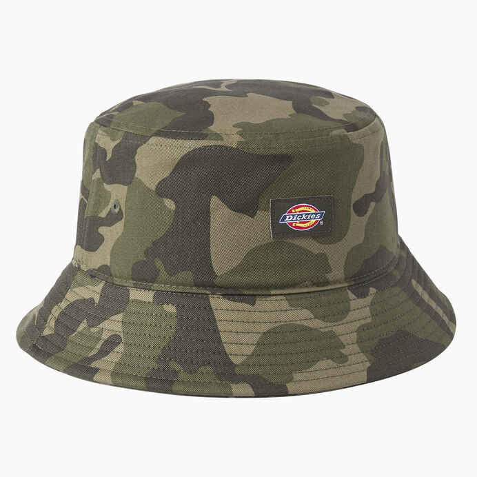 DICKIES CANVAS BUCKET HAT - CAMO - Dead Bread