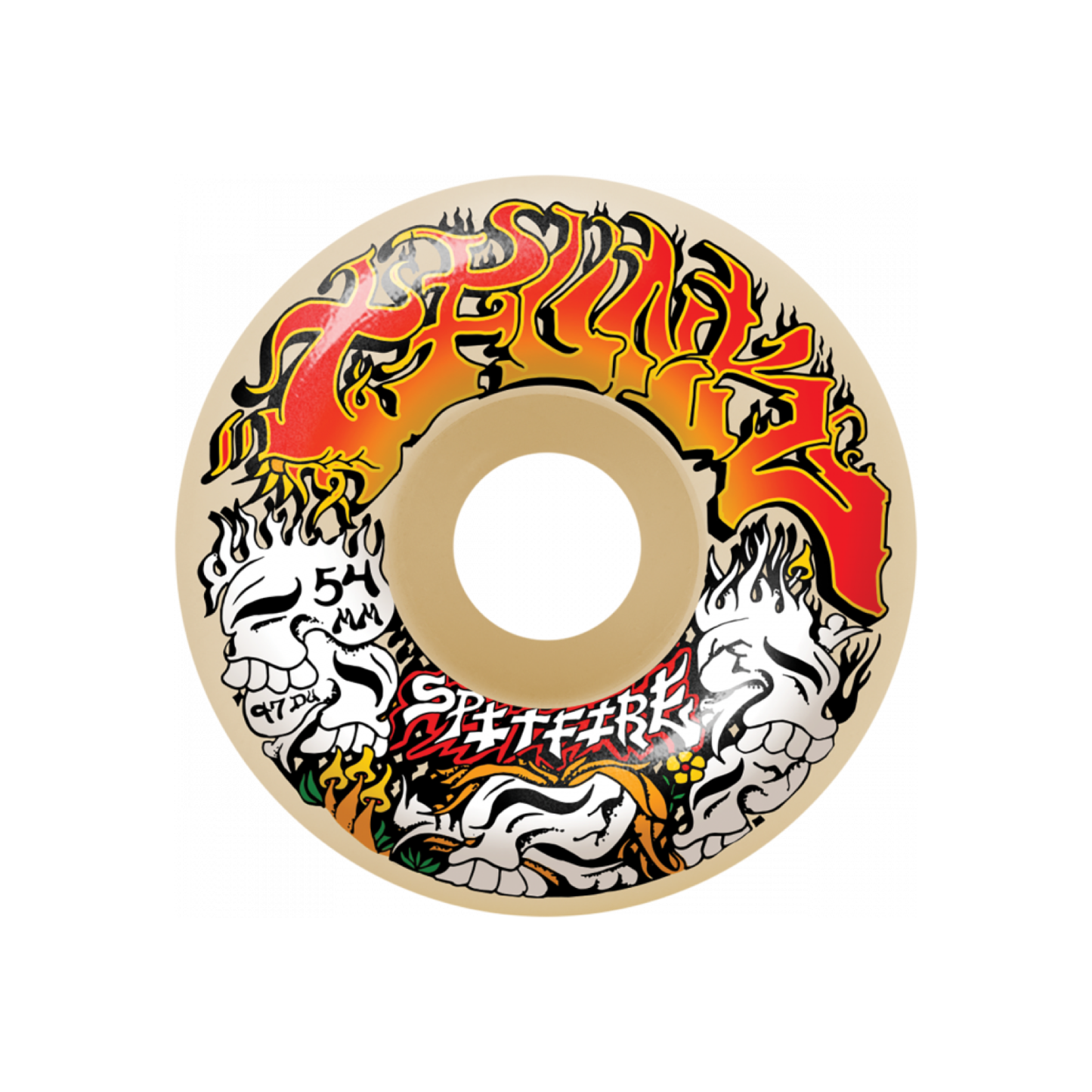 SPITFIRE FUNKHOUSER FORMULA FOUR 97A SAVIE RADIAL FULL WHEELS 54MM - Dead Bread