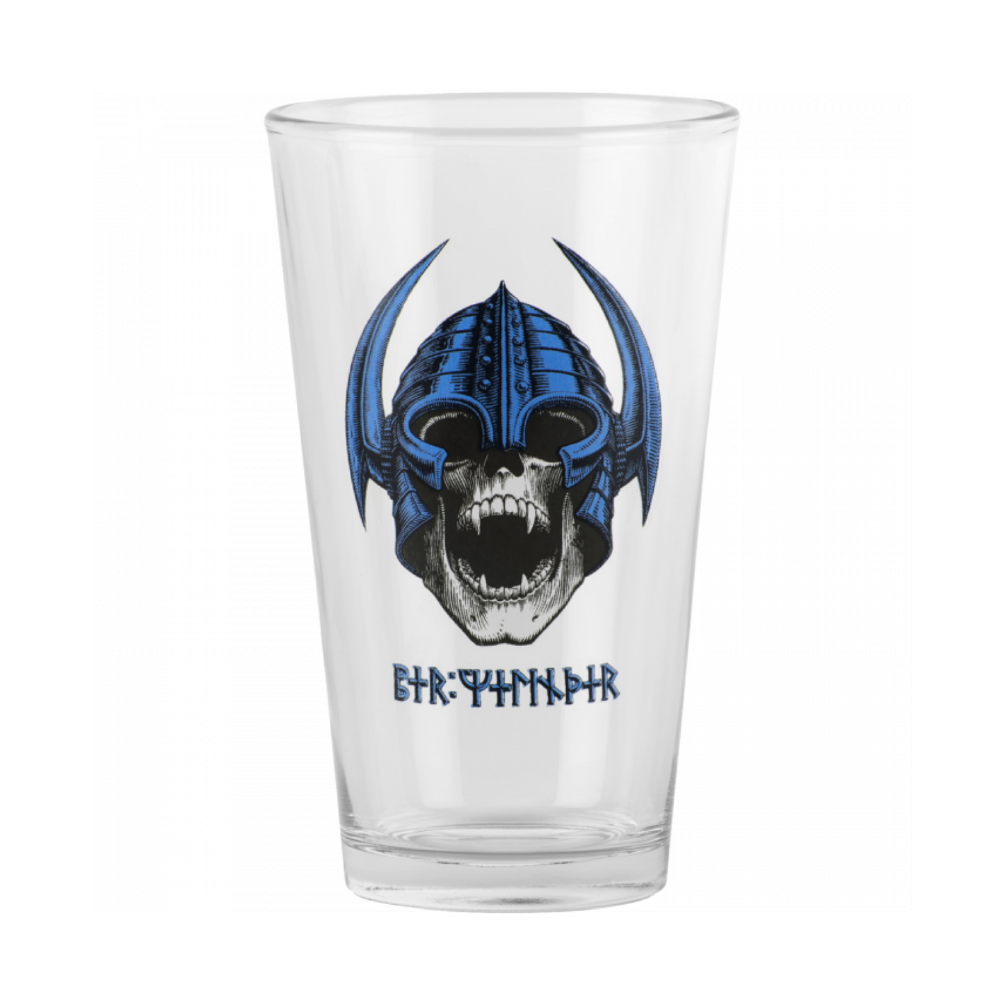 POWELL PERALTA PER WELINDER NORDIC SKULL PINT GLASS - Dead Bread