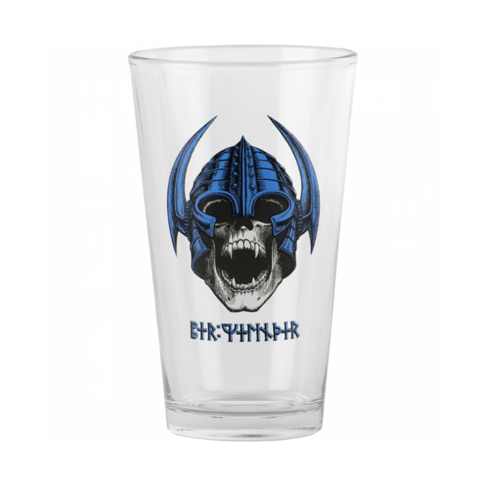 POWELL PERALTA PER WELINDER NORDIC SKULL PINT GLASS - Dead Bread