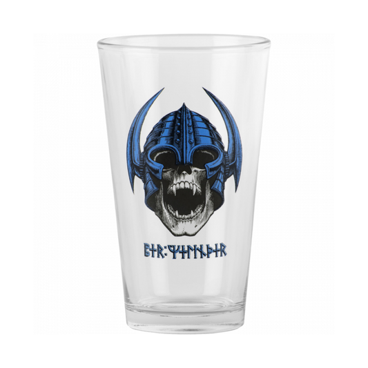 POWELL PERALTA PER WELINDER NORDIC SKULL PINT GLASS - Dead Bread