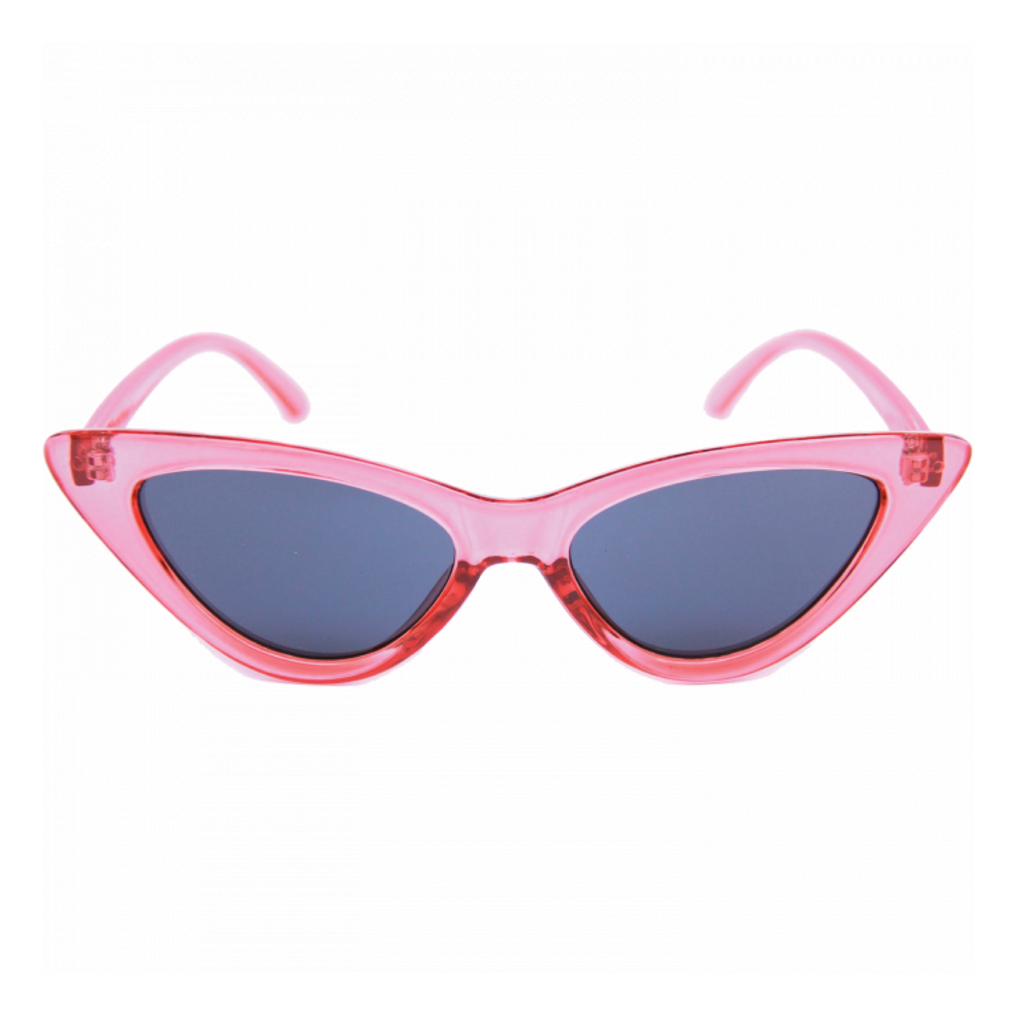 HAPPY HOUR SPACE NEEDLES SUNGLASSES - CLEAR GLOSS RED - Dead Bread