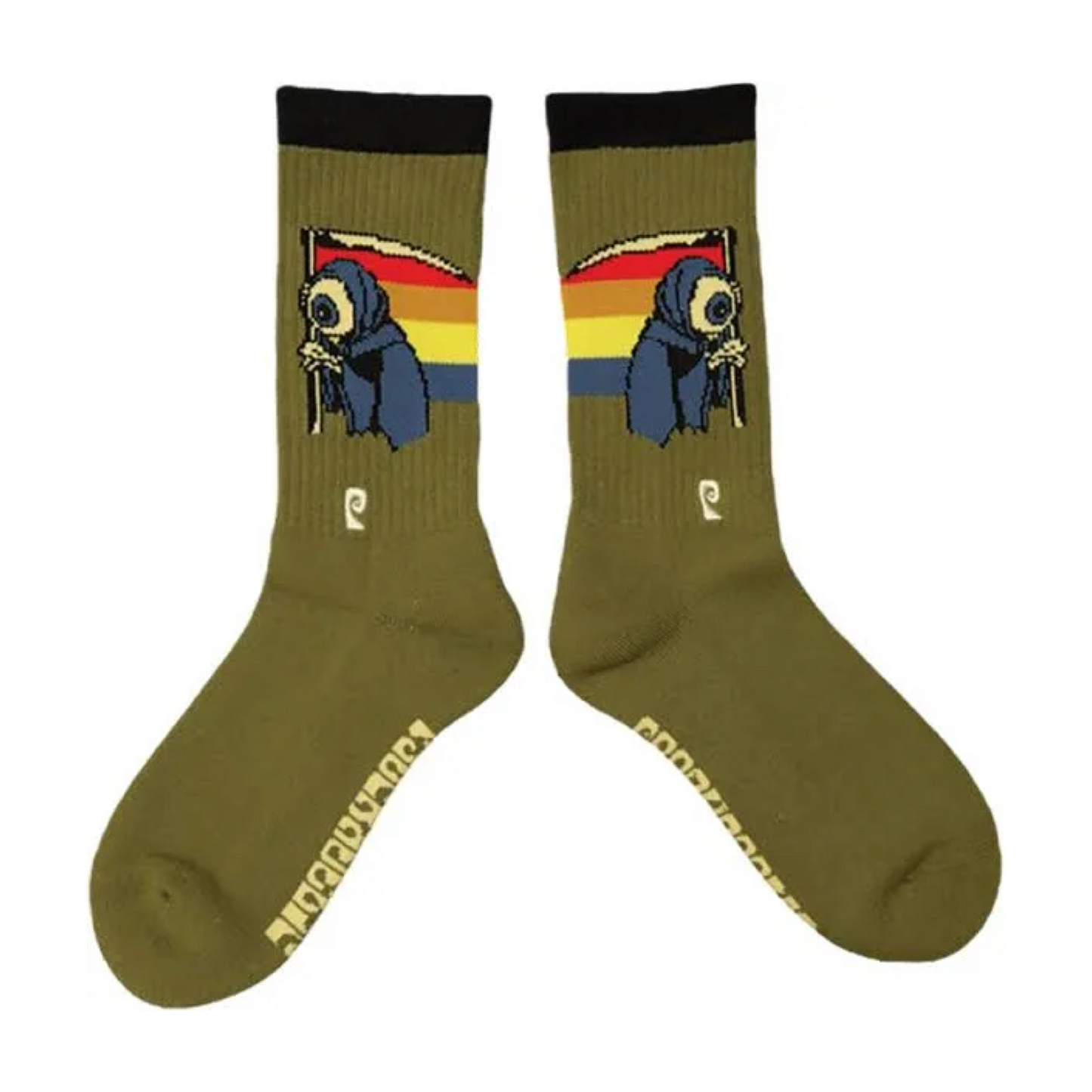 PSOCKADELIC TIME REAPER CREW SOCKS - Dead Bread