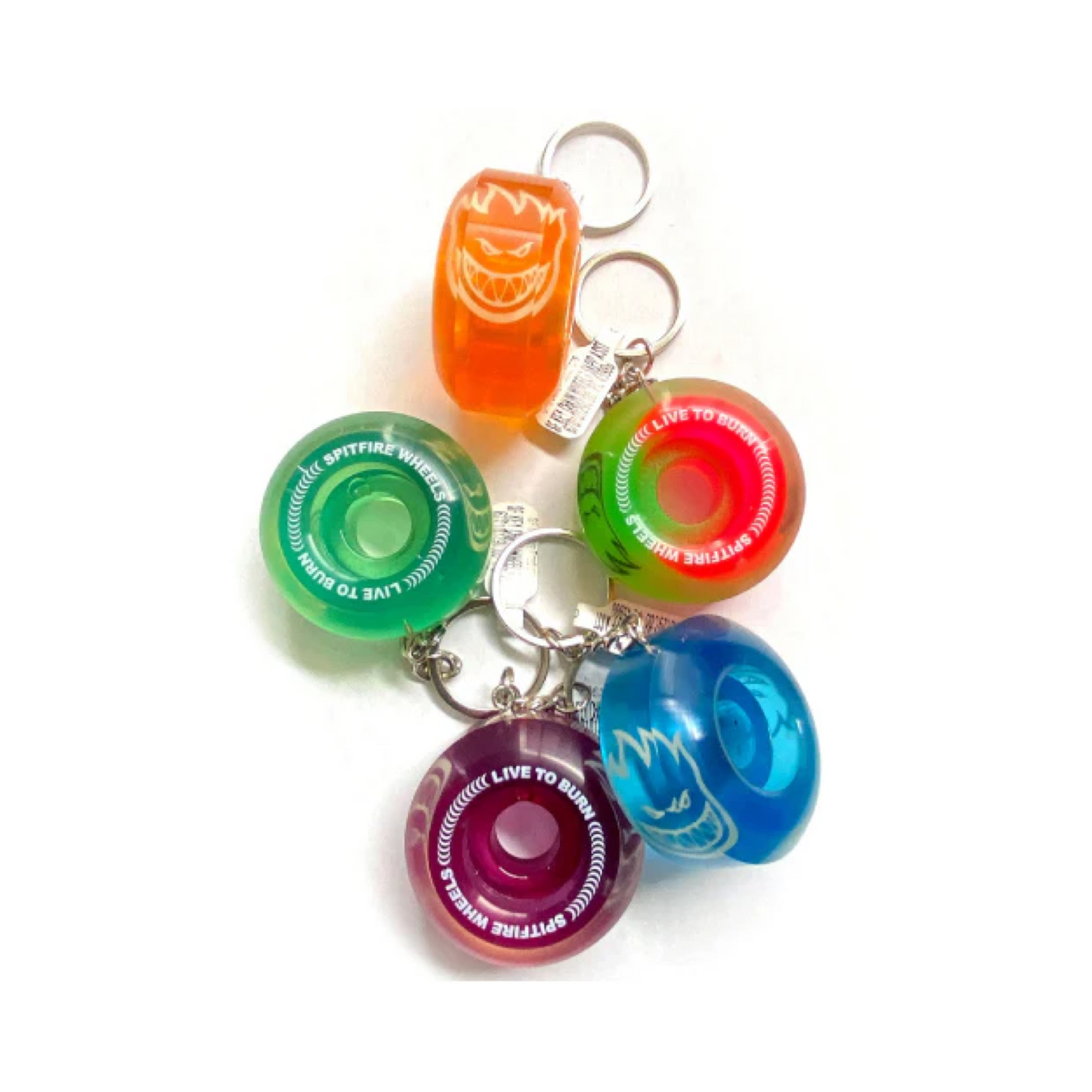 SPITFIRE WHEEL KEYCHAIN - SAPPHIRE ASSORTED