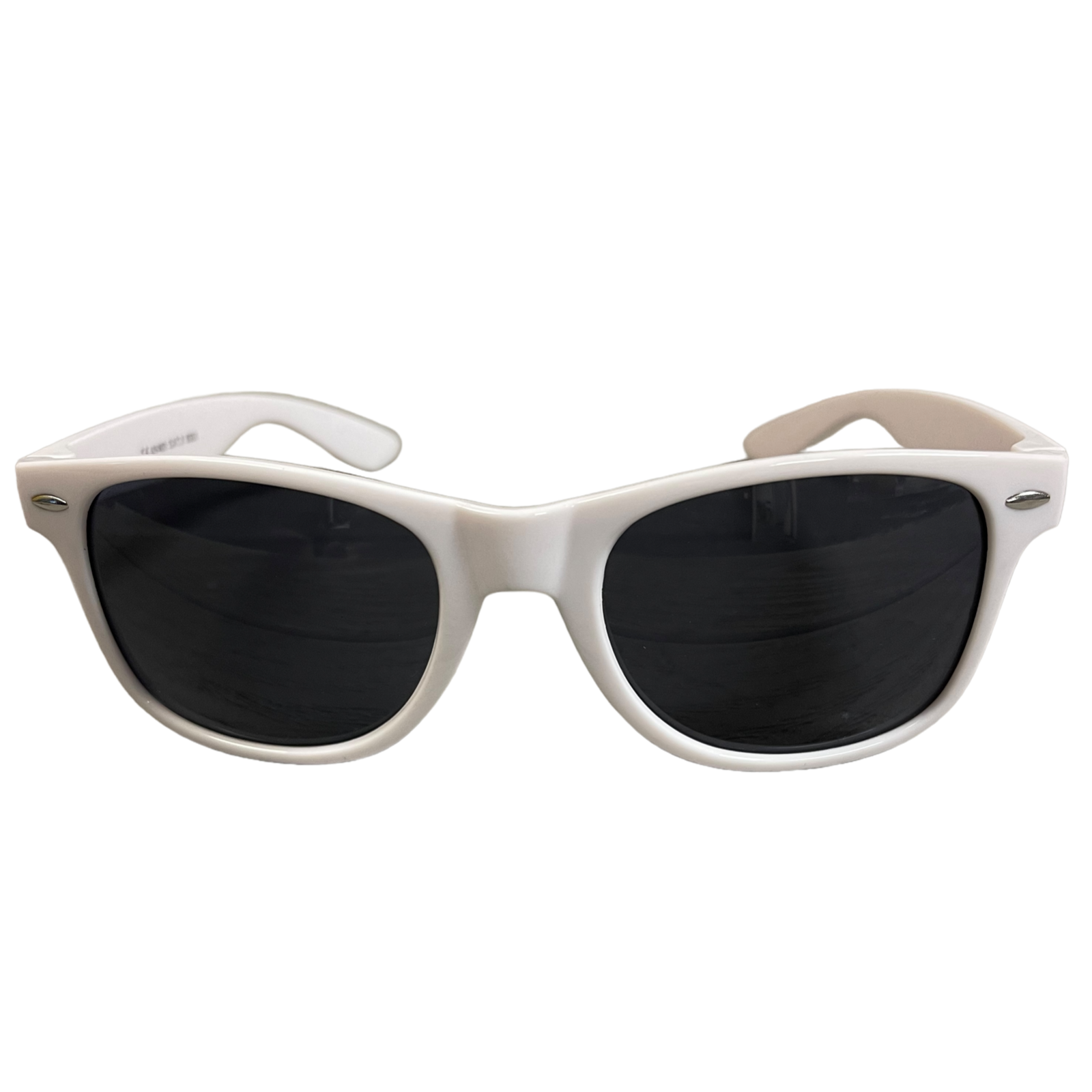 STAPLE SHADE SUNGLASSES - WHITE - Dead Bread