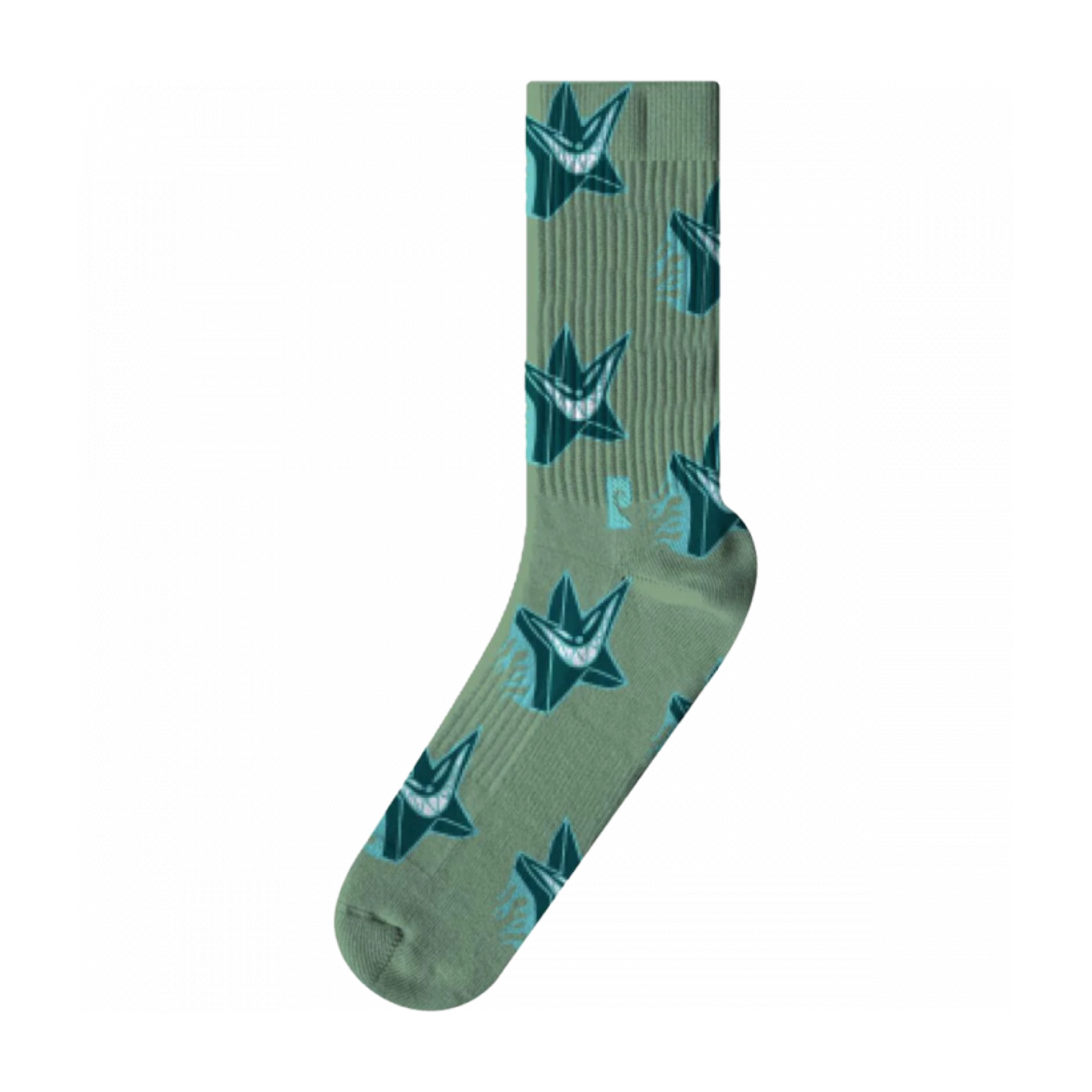 PSOCKADELIC EVIL STAR CREW SOCKS - Dead Bread