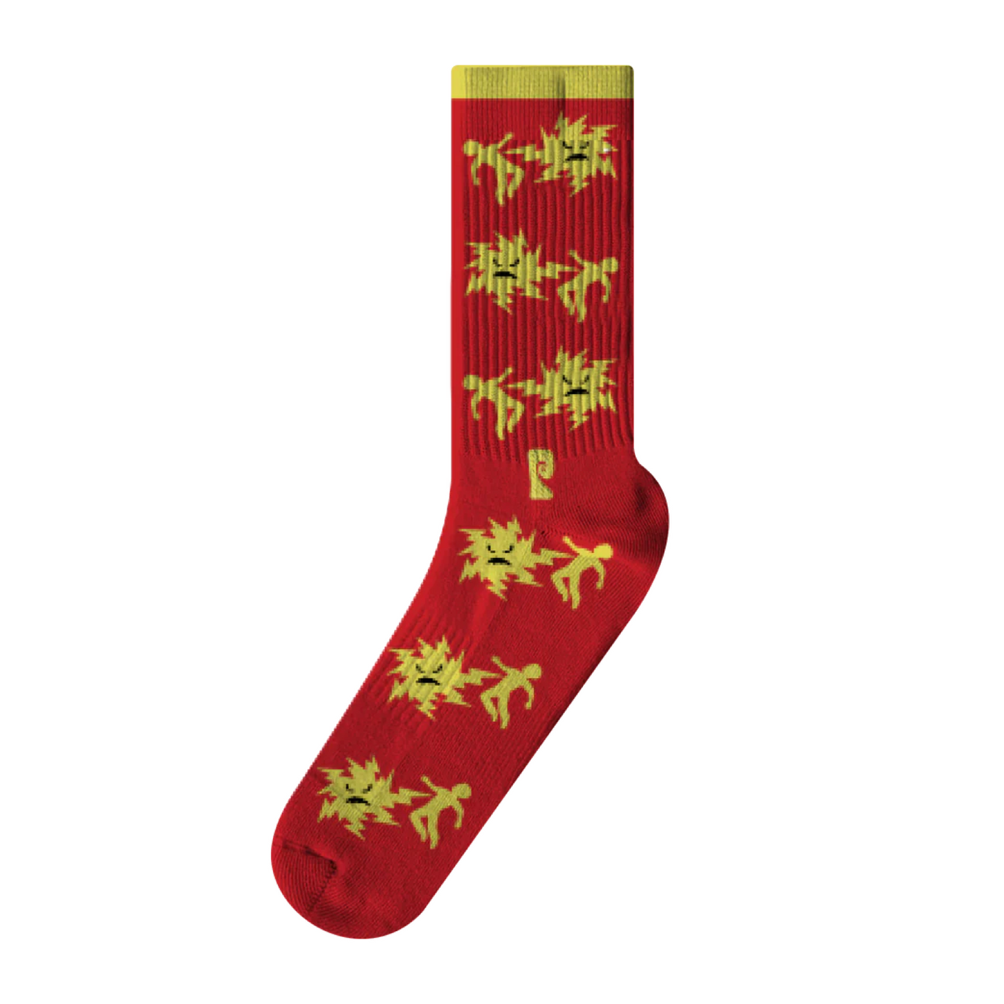 PSOCKADELIC HIGH VOLTAGE CREW SOCKS - Dead Bread