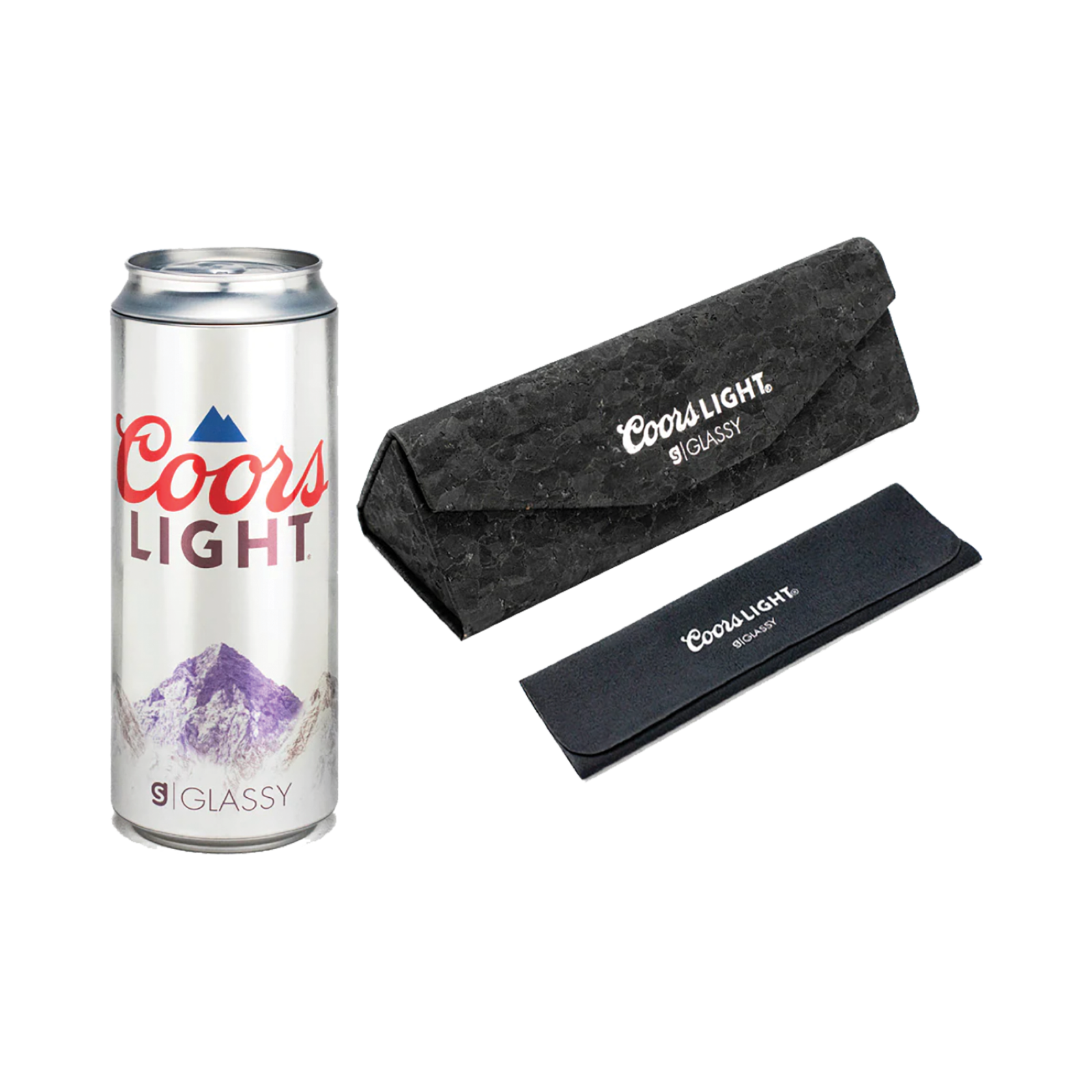 GLASSY JUNIPER PLUS COORS LIGHT POLARIZED WOODEN SUNGLASSES - Dead Bread