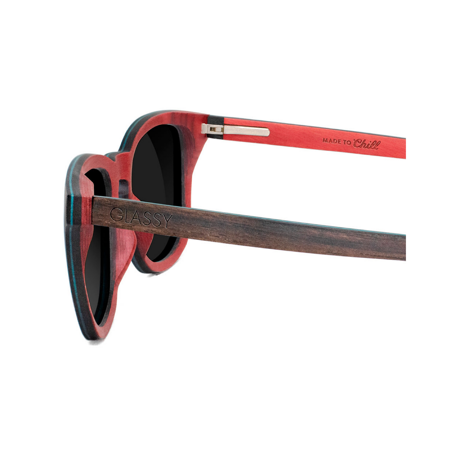 GLASSY JUNIPER PLUS COORS LIGHT POLARIZED WOODEN SUNGLASSES - Dead Bread