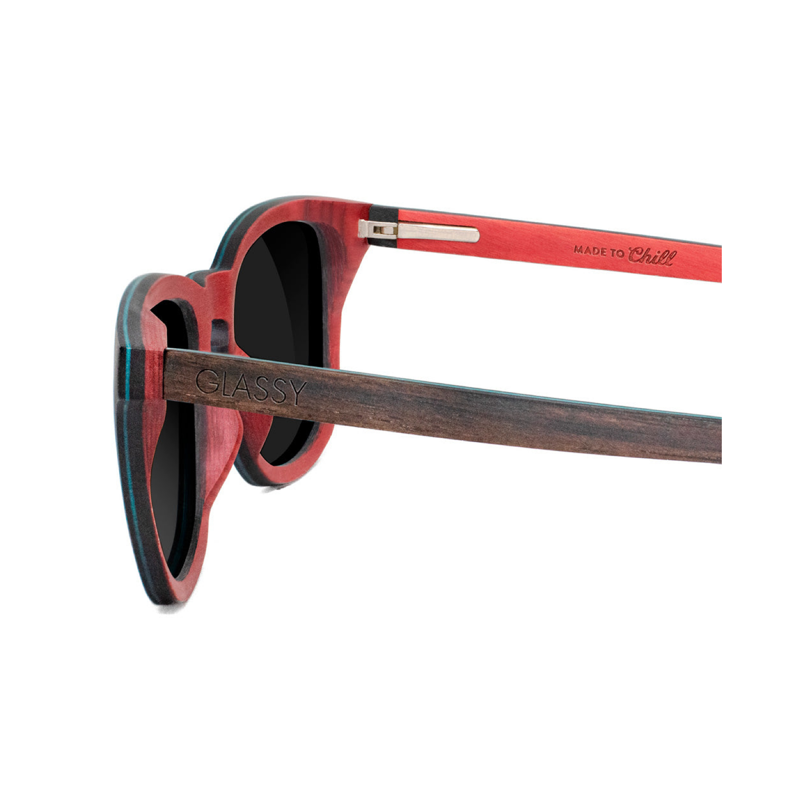 GLASSY JUNIPER PLUS COORS LIGHT POLARIZED WOODEN SUNGLASSES - Dead Bread