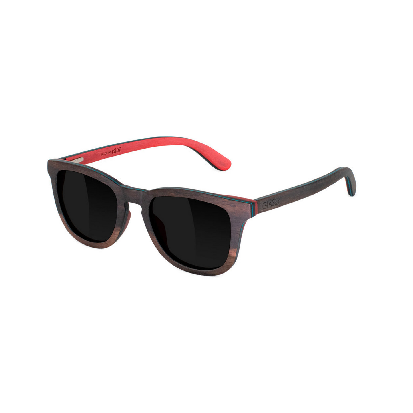 GLASSY JUNIPER PLUS COORS LIGHT POLARIZED WOODEN SUNGLASSES - Dead Bread