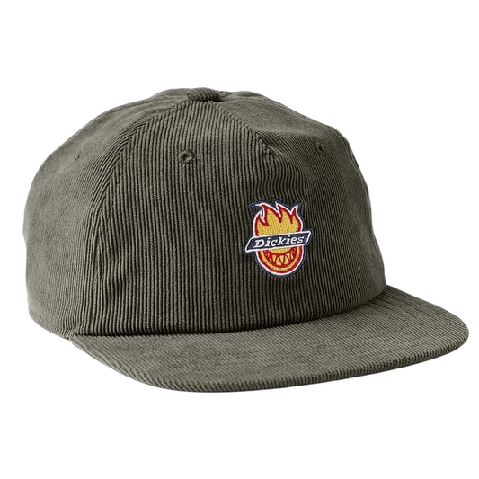 DICKIES X SPITFIRE CORDUROY HAT - OLIVE GREEN - Dead Bread