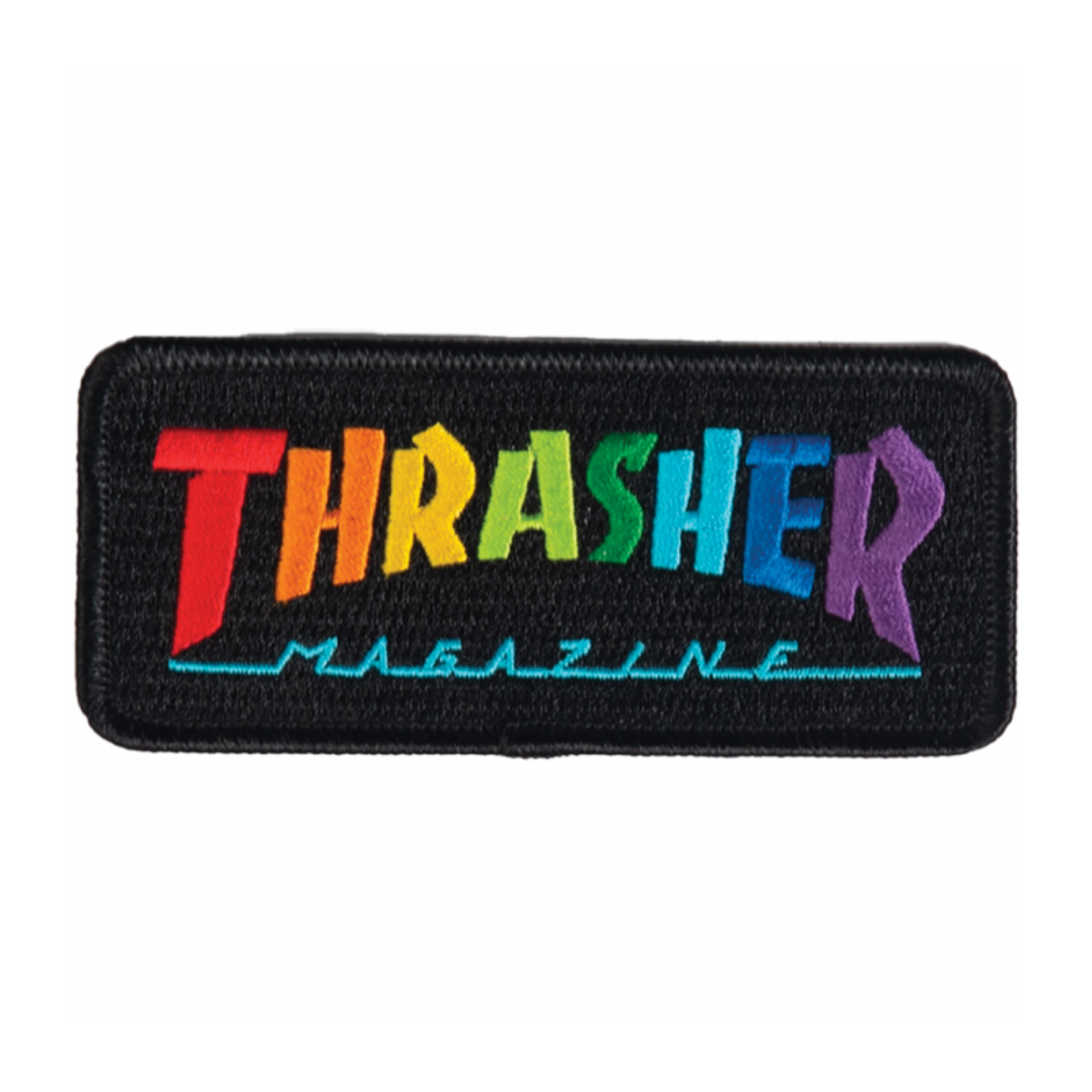 THRASHER RAINBOW MAG PATCH - Dead Bread