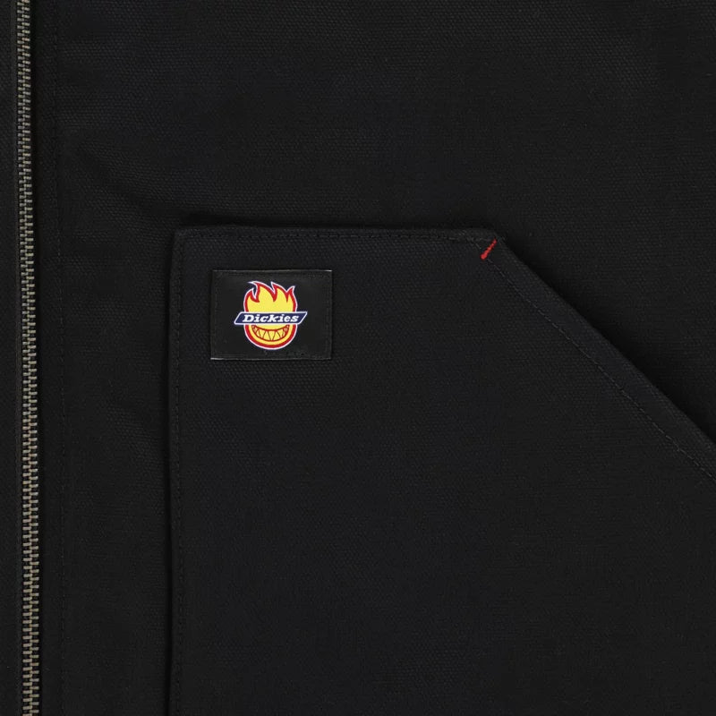 DICKIES X SPITFIRE VEST - BLACK - Dead Bread