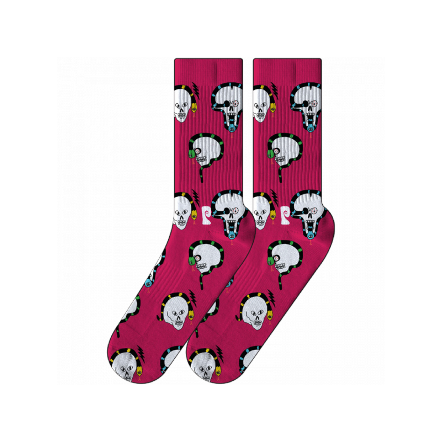 PSOCKADELIC JAY HOWELL SKULL CREW SOCKS - Dead Bread