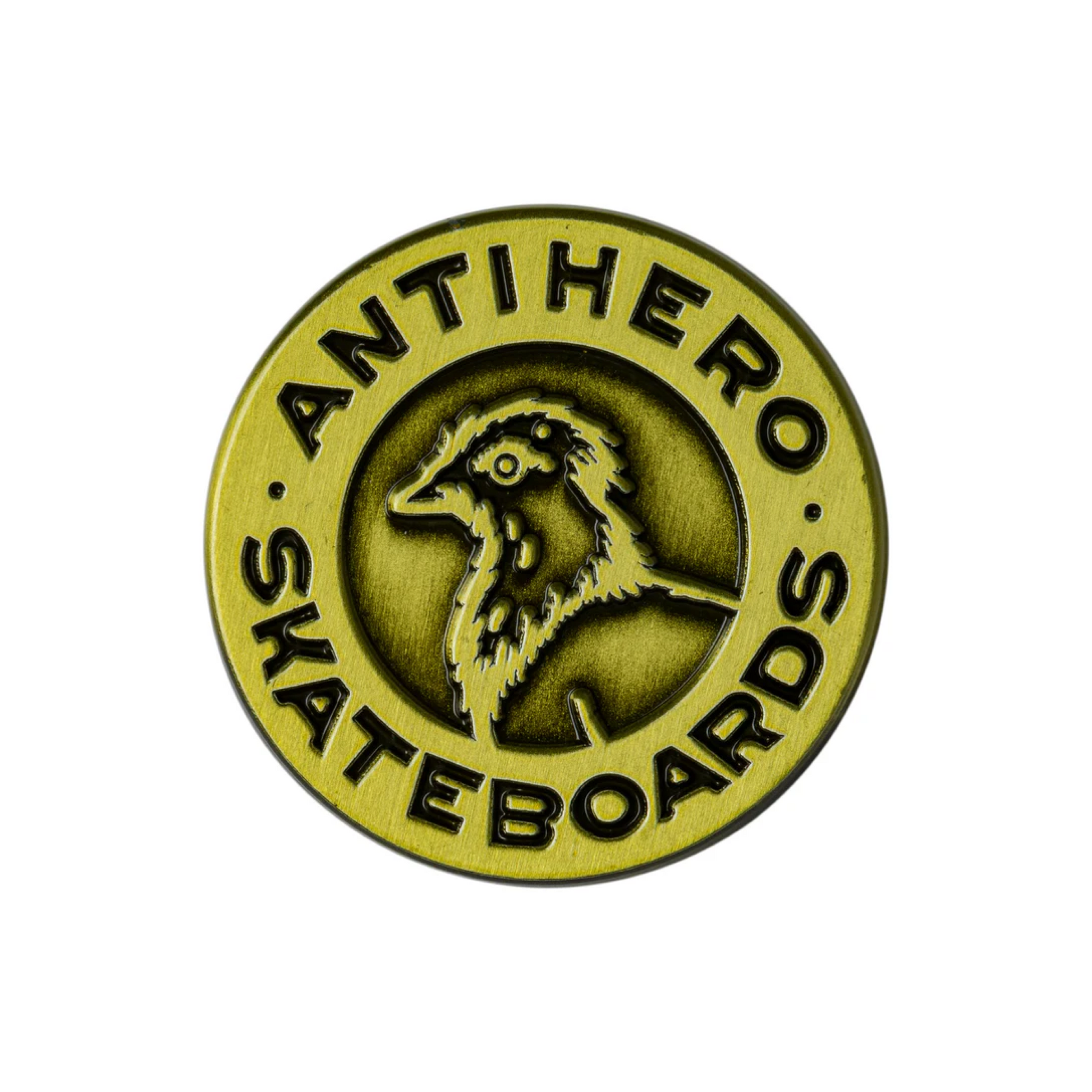 ANTIHERO BASIC PIGEON ROUND LAPEL PIN - Dead Bread