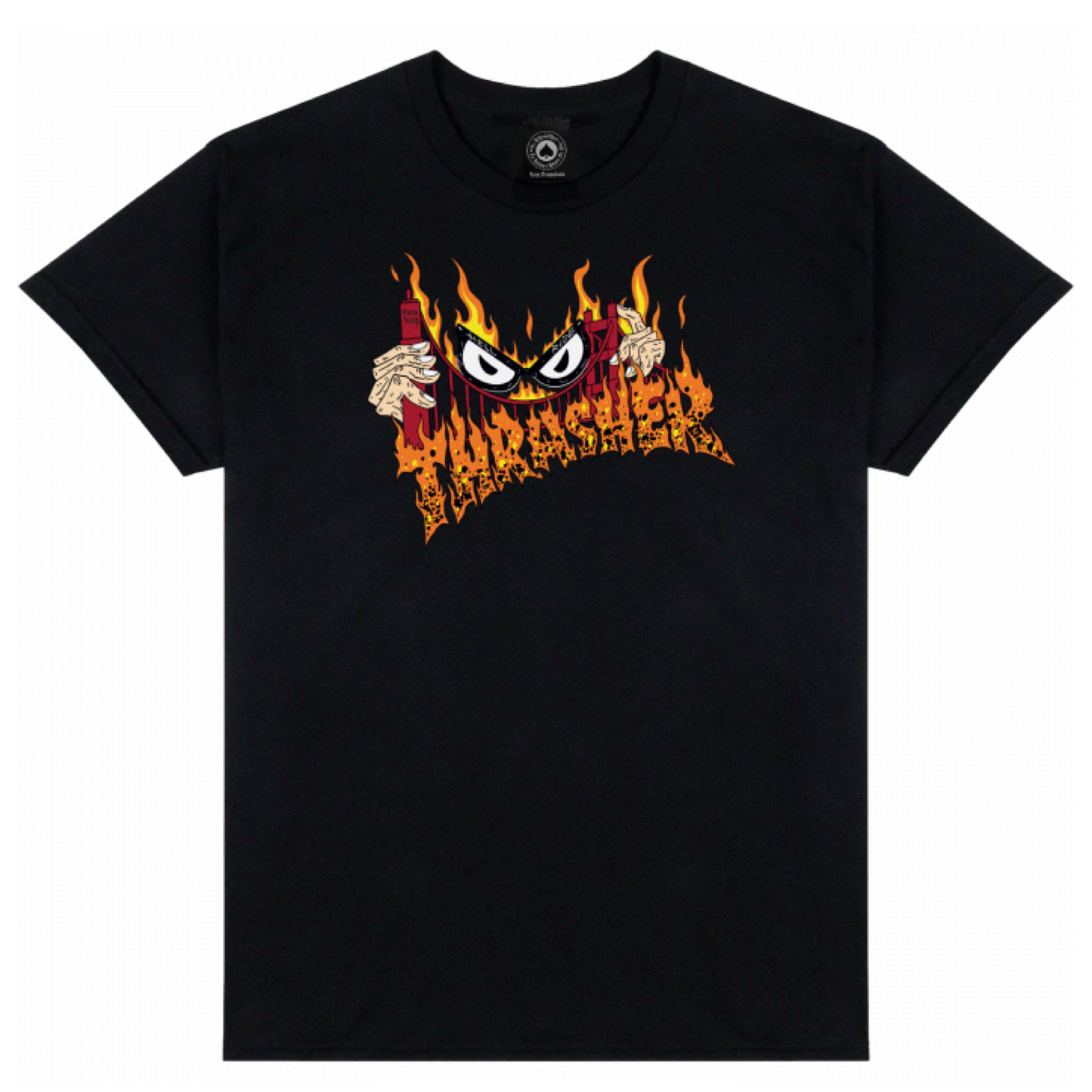 THRASHER NECKFACE SUCKA FREE TEE - Dead Bread