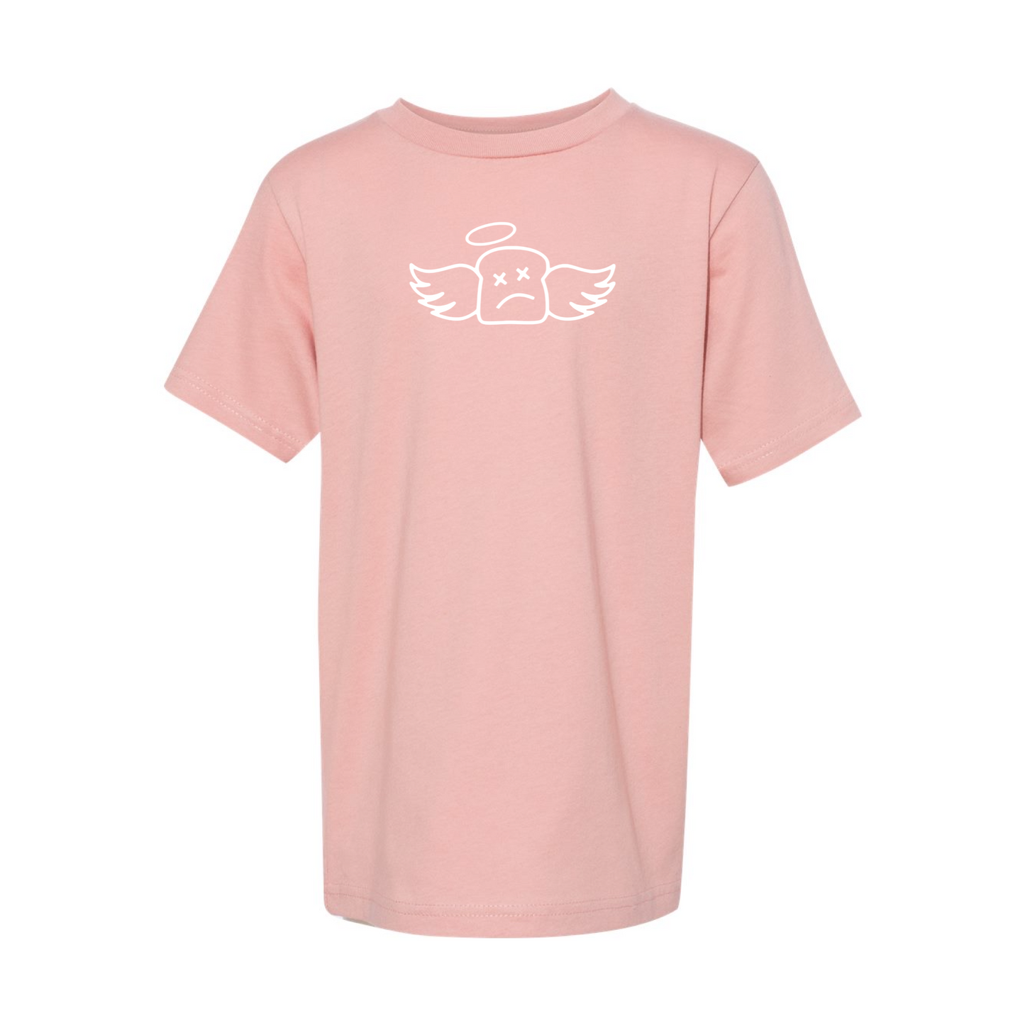 YOUTH RUNNIN TEE - PALE PINK