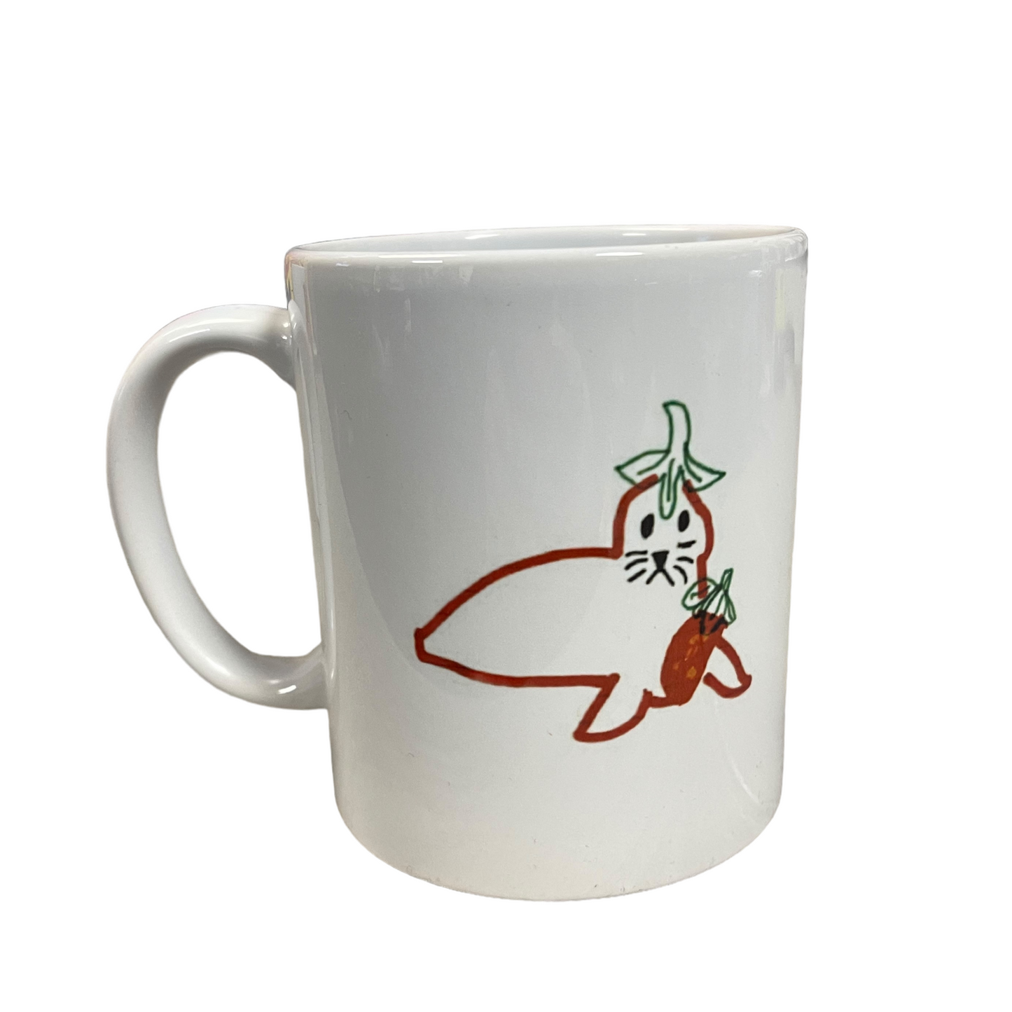 MILLIES DOODLES STRAWBERRY SEAL MUG - Dead Bread