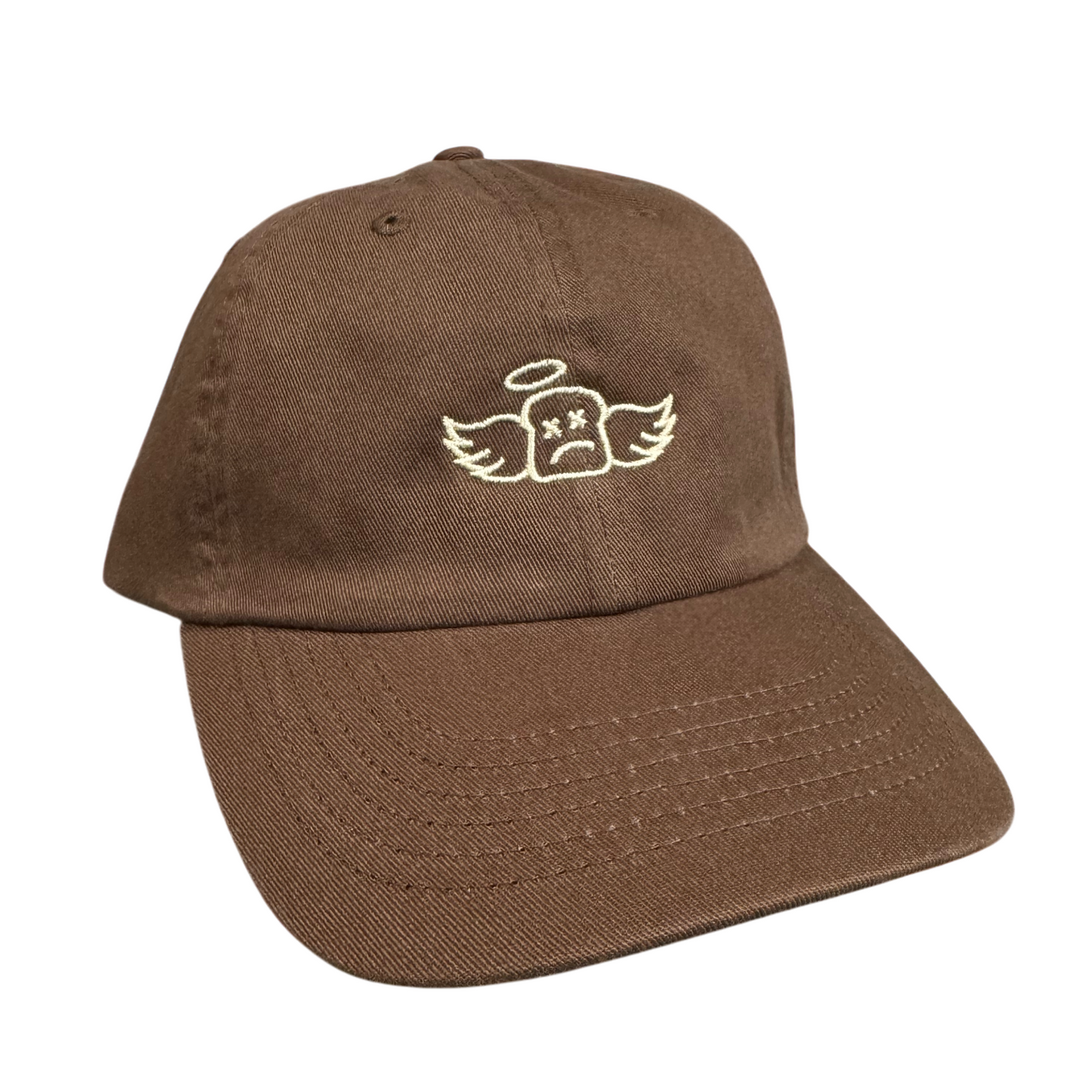 STAPLE DAD CAP - WALNUT/CRÉME