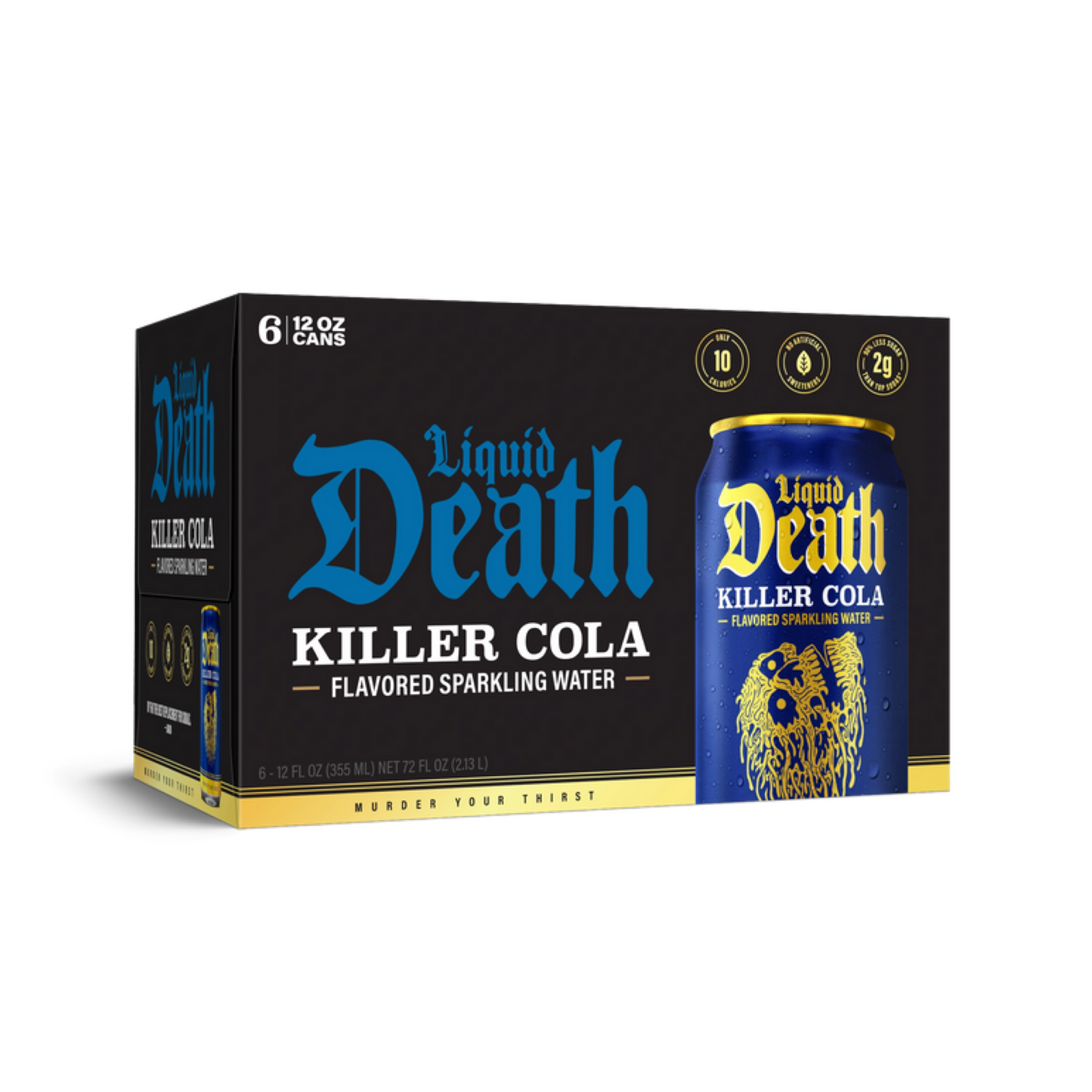 LIQUID DEATH KILLER COLA 12OZ (6 PACK) - Dead Bread