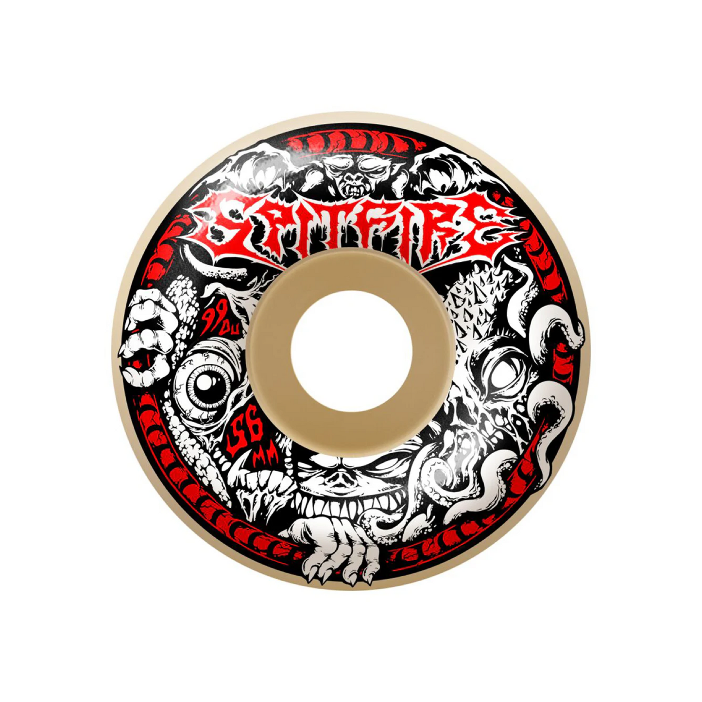 SPITFIRE DEMON GATE FORMULA FOUR 99 RADIAL FULL WHEELS 56MM - Dead Bread