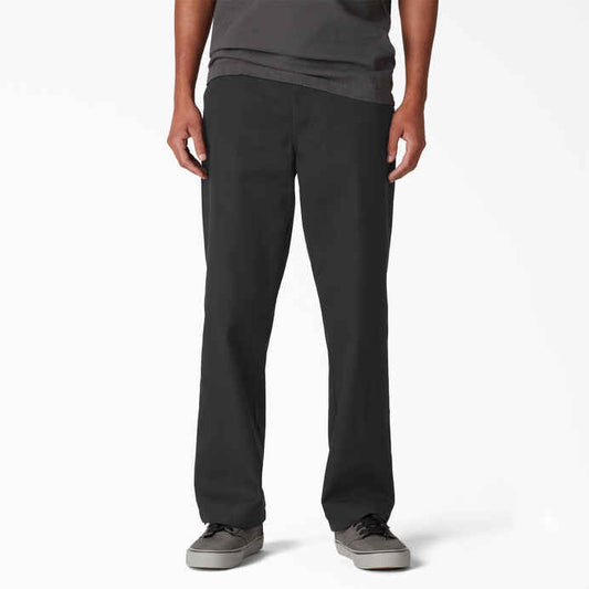 DICKIES SKATEBOARDING REGULAR FIT TWILL PANTS - BLACK - Dead Bread