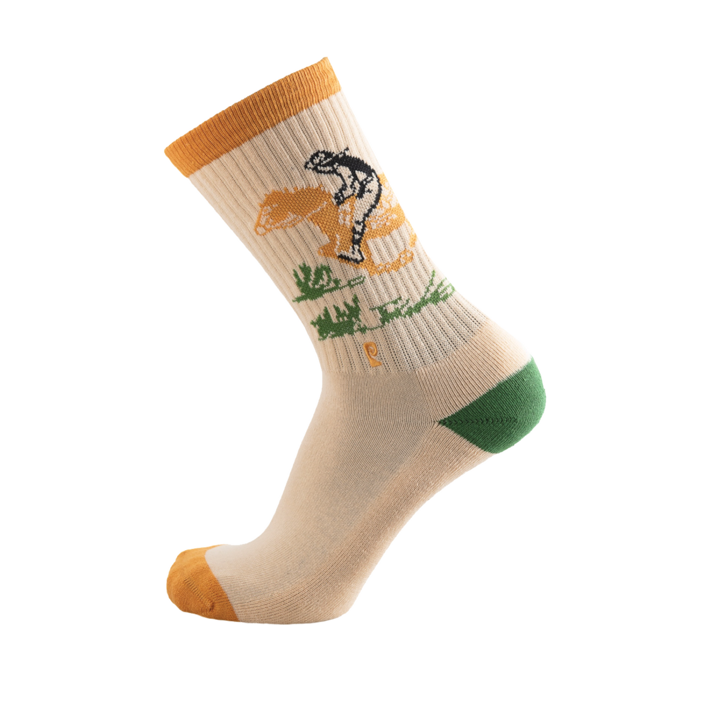 PSOCKADELIC OUT TO LUNCH CREW SOCKS