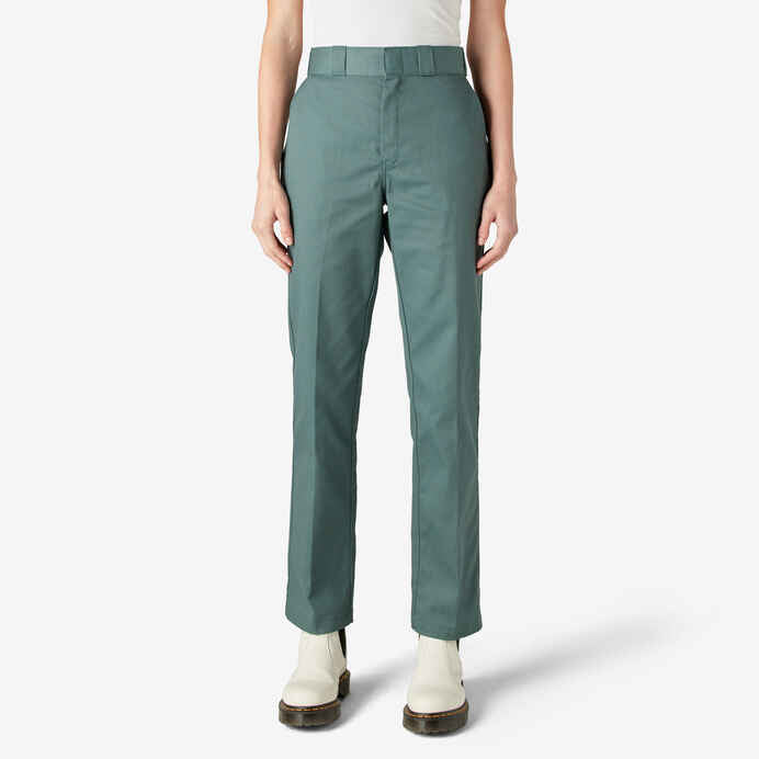 DICKIES WOMENS 874 ORIGINAL WORK PANT- LINCOLN GREEN - Dead Bread