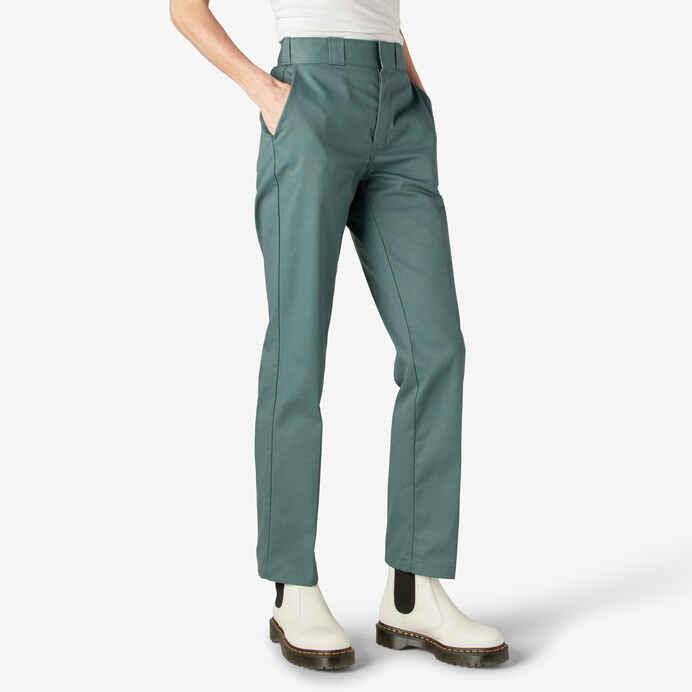 DICKIES WOMENS 874 ORIGINAL WORK PANT- LINCOLN GREEN - Dead Bread