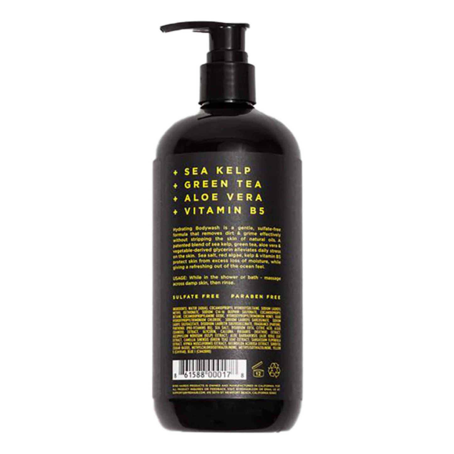 BYRD HYDRATING BODY WASH 16 OZ. - Dead Bread