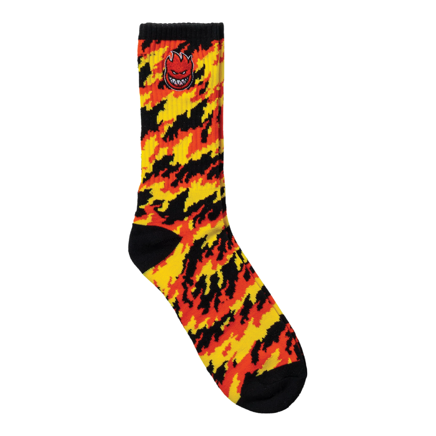 SPITFIRE BIGHEAD FILL FLAMES CREW SOCKS