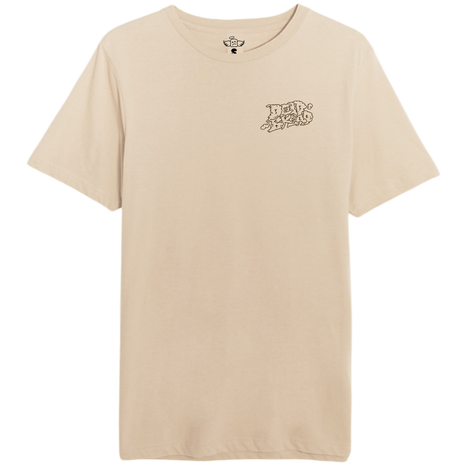 GUTTER BREW TEE - TAN - Dead Bread