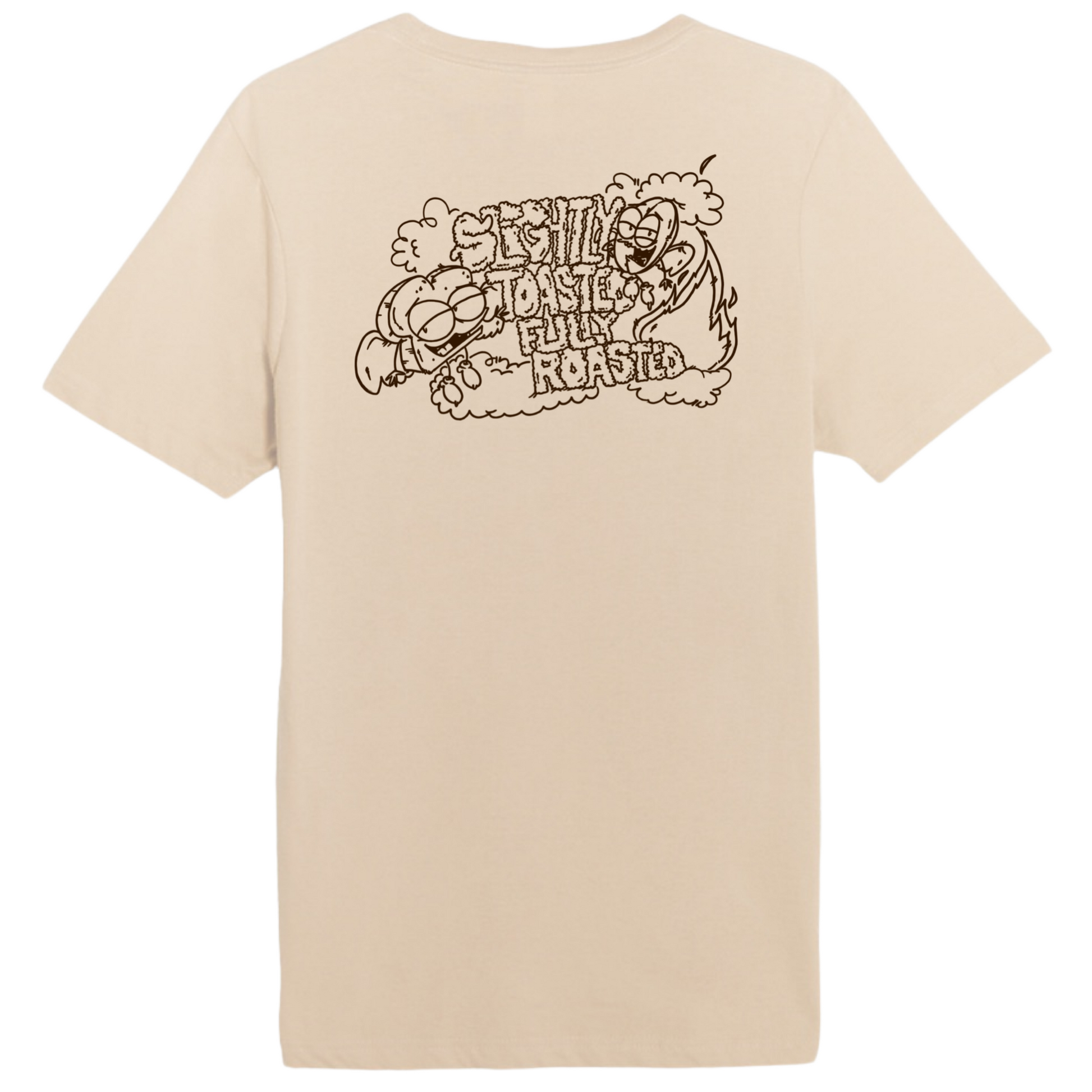 GUTTER BREW TEE - TAN - Dead Bread
