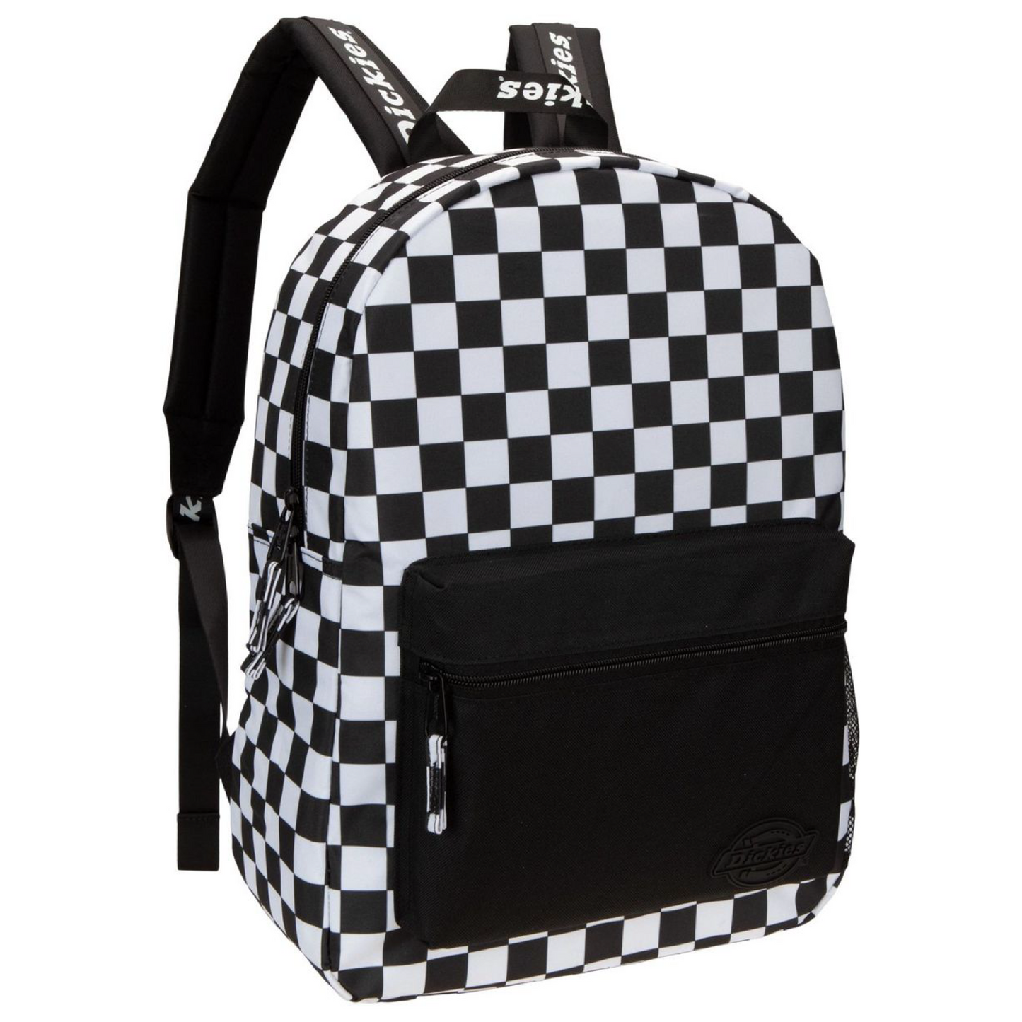 DICKIES CHECKER BACKPACK - BLACK/WHITE