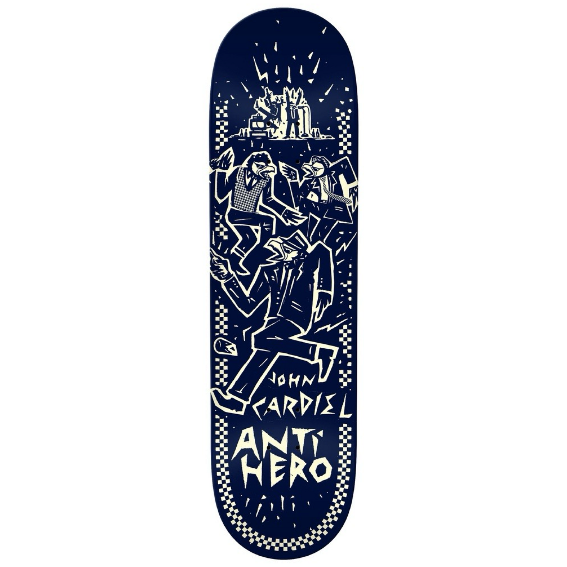 ANTIHERO CARDIEL RUDER BWOYS DECK 8.62” - Dead Bread