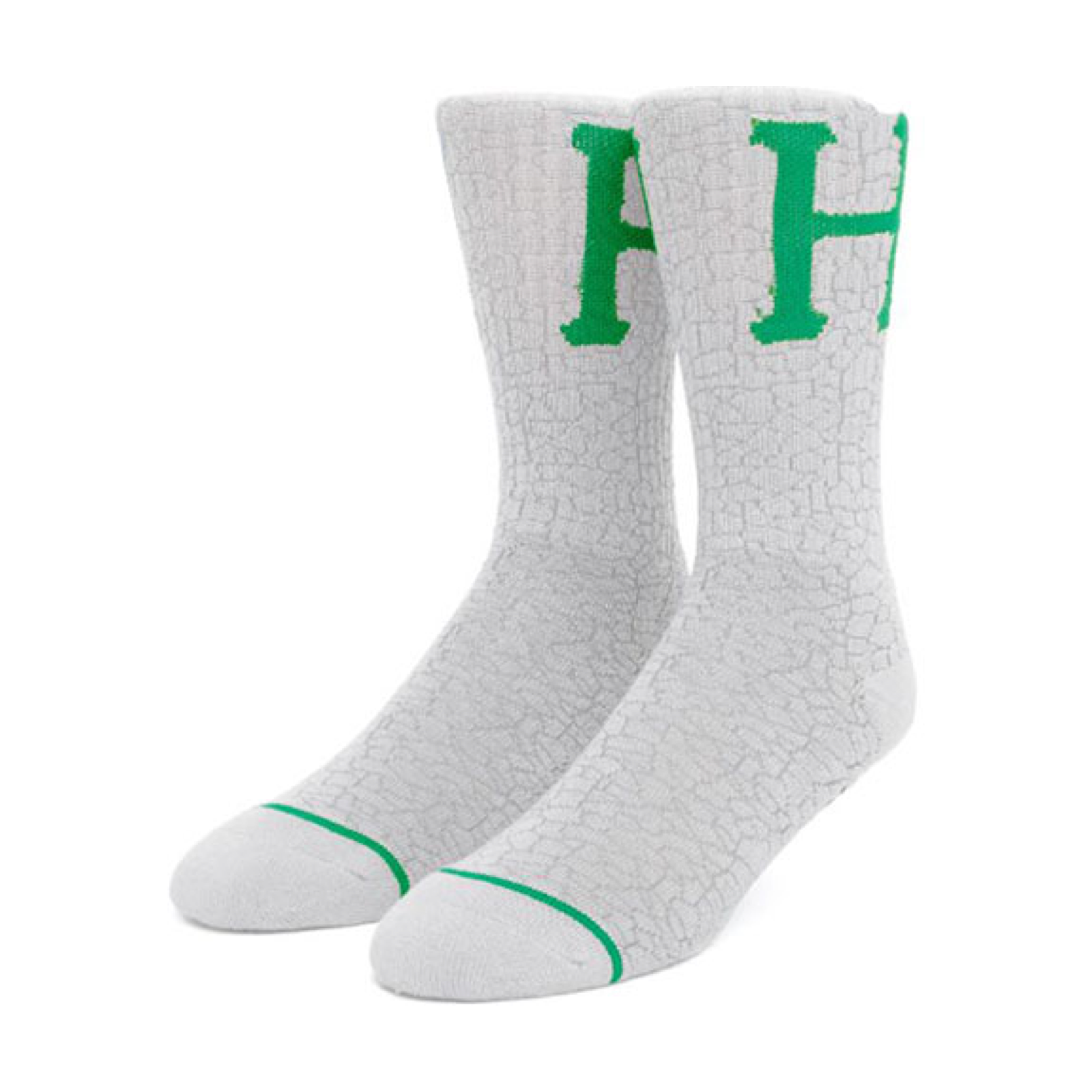 HUF QUAKE CLASSIC H CREW SOCKS - Dead Bread