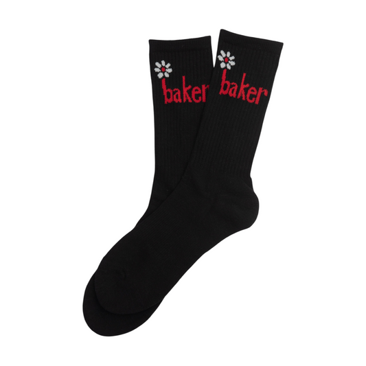 BAKER DAISY CREW SOCKS - Dead Bread