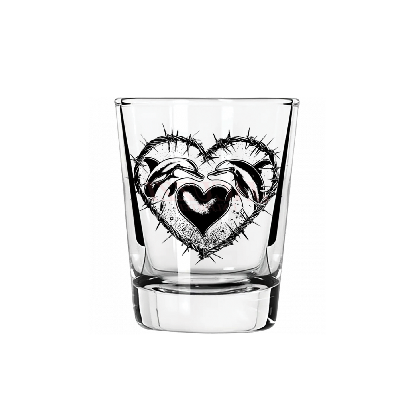 JACUZZI UNLIMITED DOLPHIN SHOT GLASS - Dead Bread