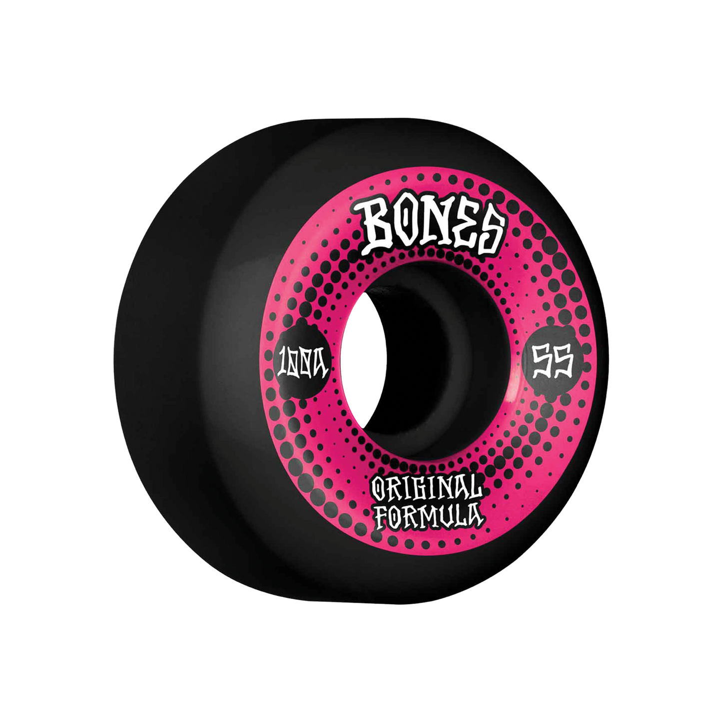 BONES 100'S V5 WHEELS 55MM - BLACK - Dead Bread